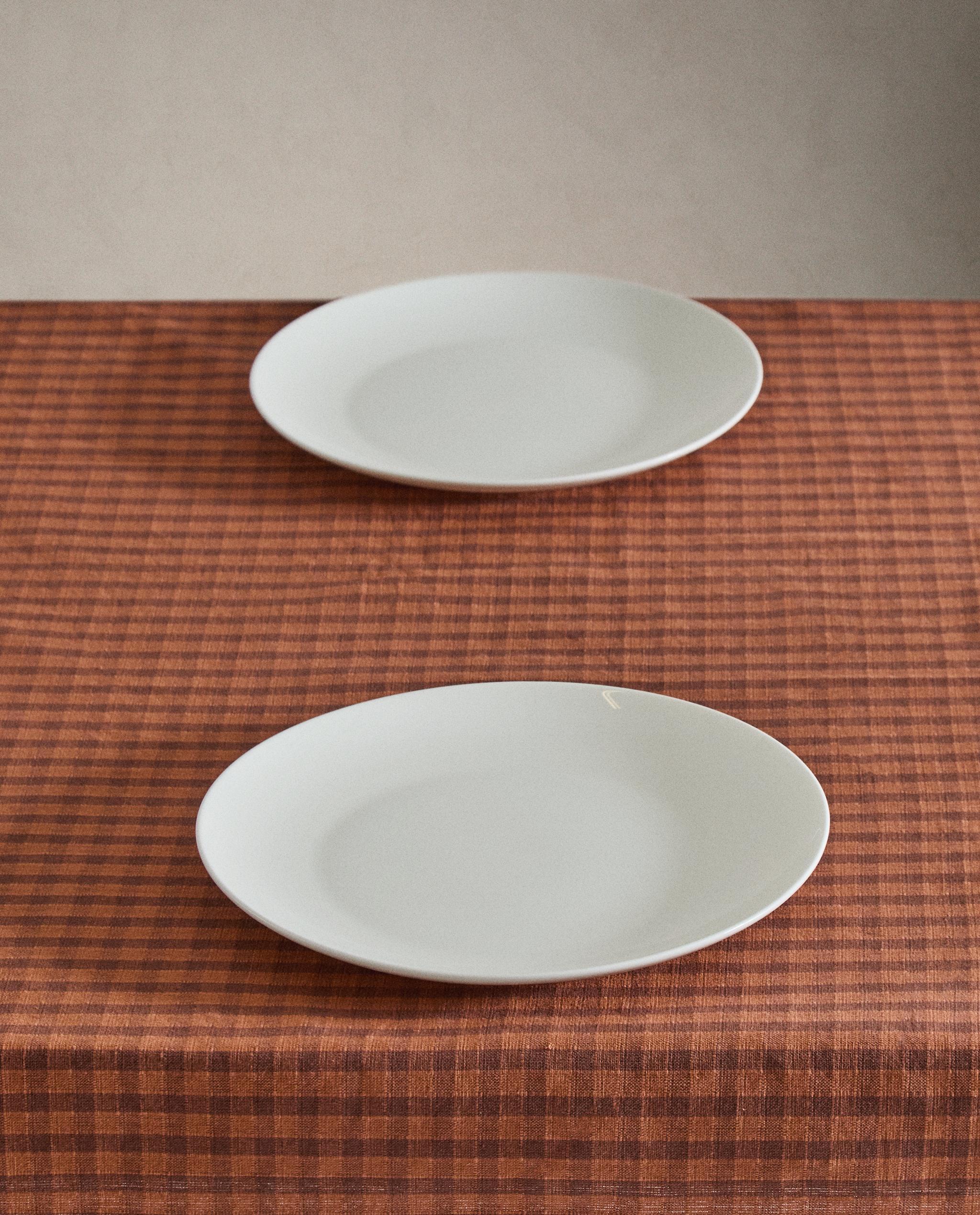 CHECK TABLECLOTH WITH TOPSTITCHING product thumbnail 16