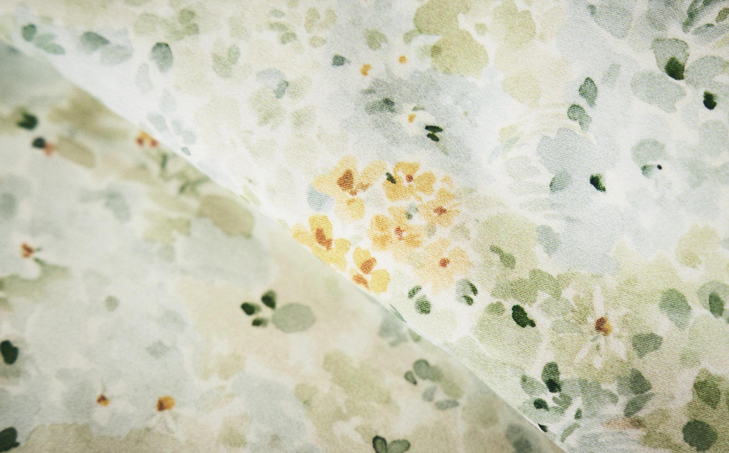 FLORAL PRINT DUVET COVER
