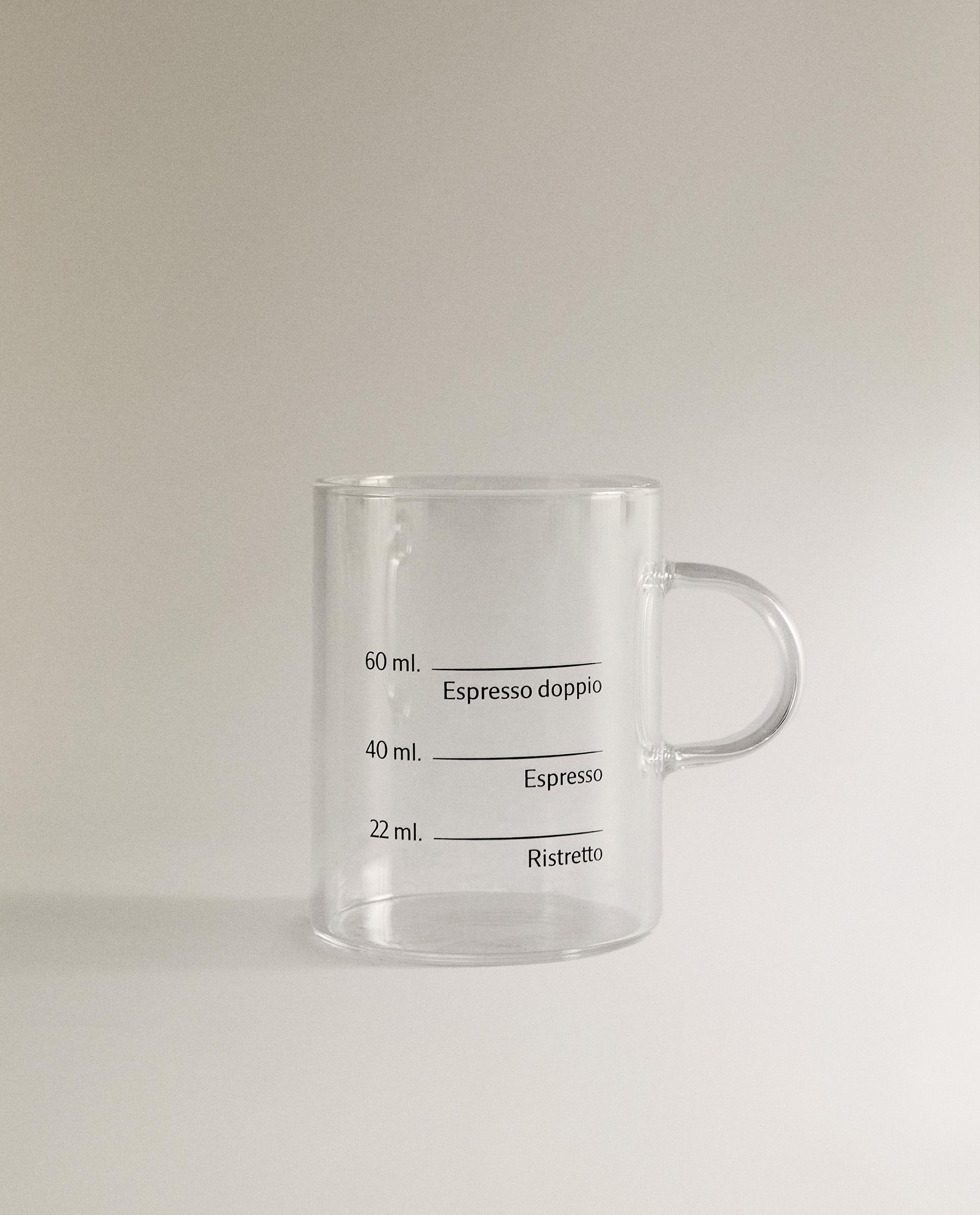 BOROSILICATE GLASS MUG WITH TRANSFER product thumbnail 14