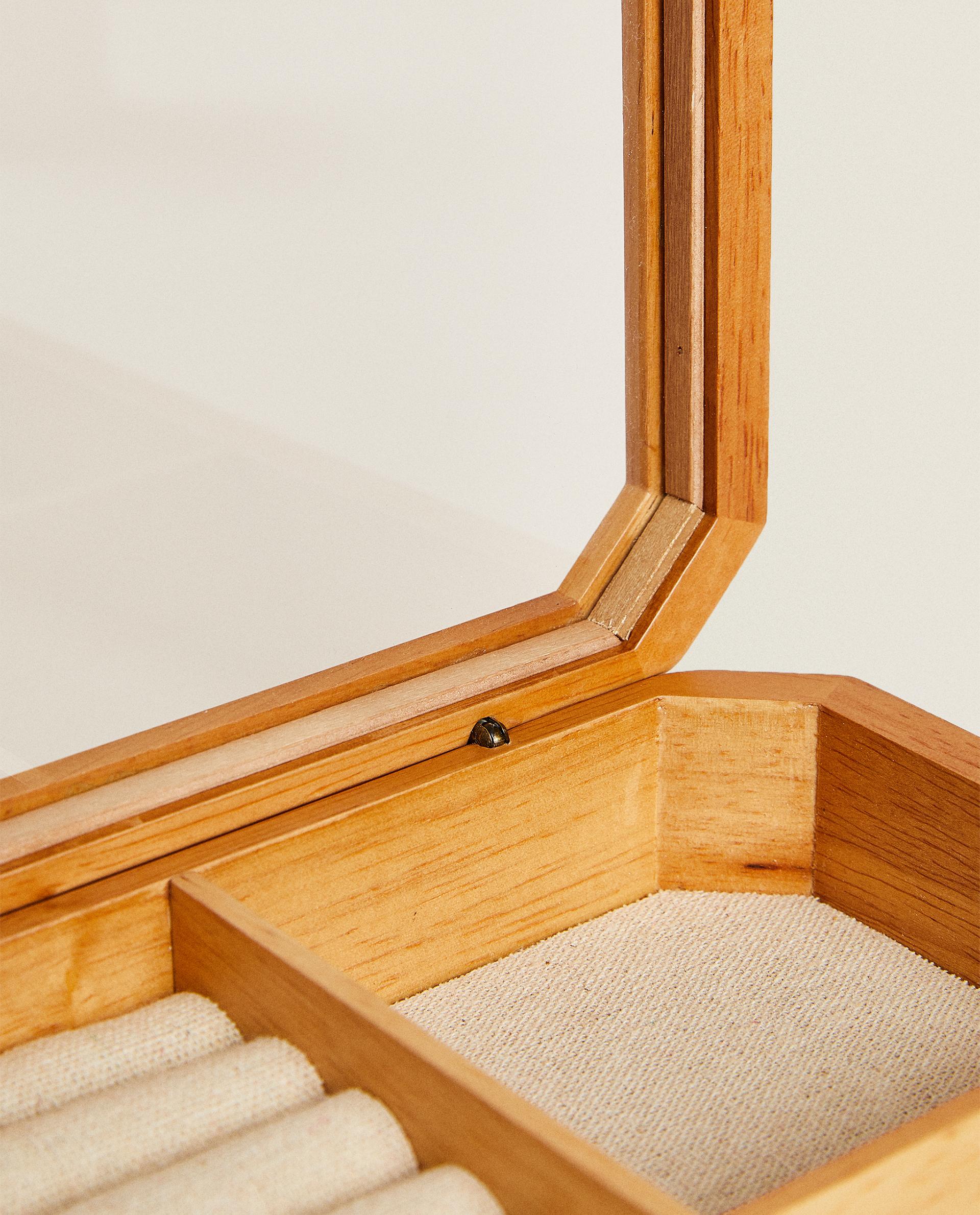 WOODEN JEWELLERY BOX