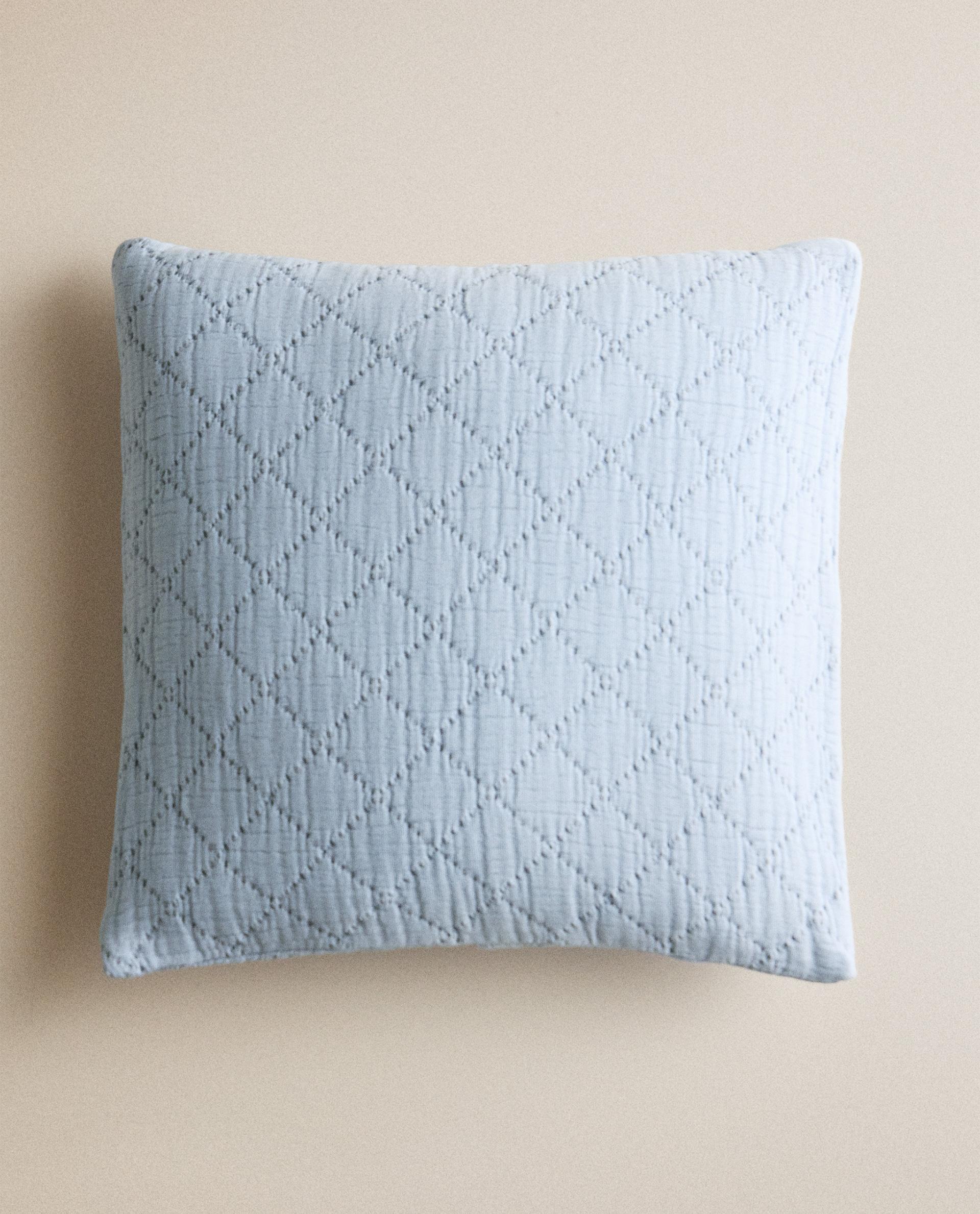 KINDERKUSSENHOES MET DIAMANTMOTIEF KINDERKUSSENHOES MET DIAMANTMOTIEF