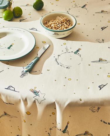 LE PETIT PRINCE CHILDREN’S RESIN-COATED TABLECLOTH