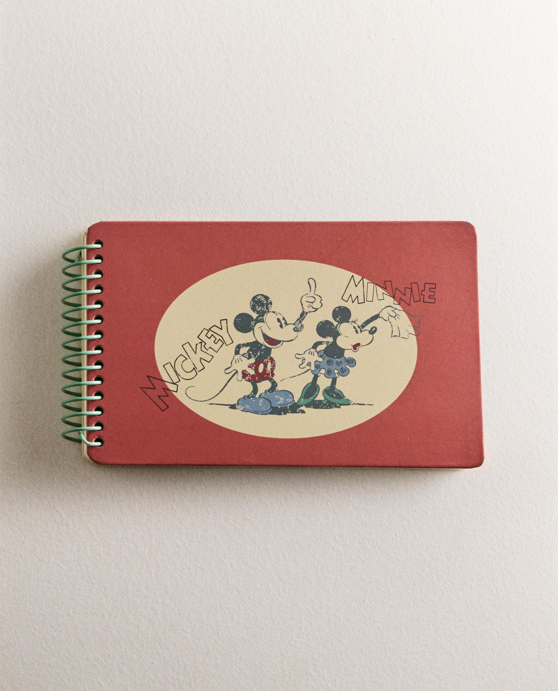 レア❤️ディズニー ノート ベビー　ミッキー　ミニー　フレンズ　リングノート ミッキー＆ミニー ©DISNEY キッズリングノート | Zara Home 日本/Japan