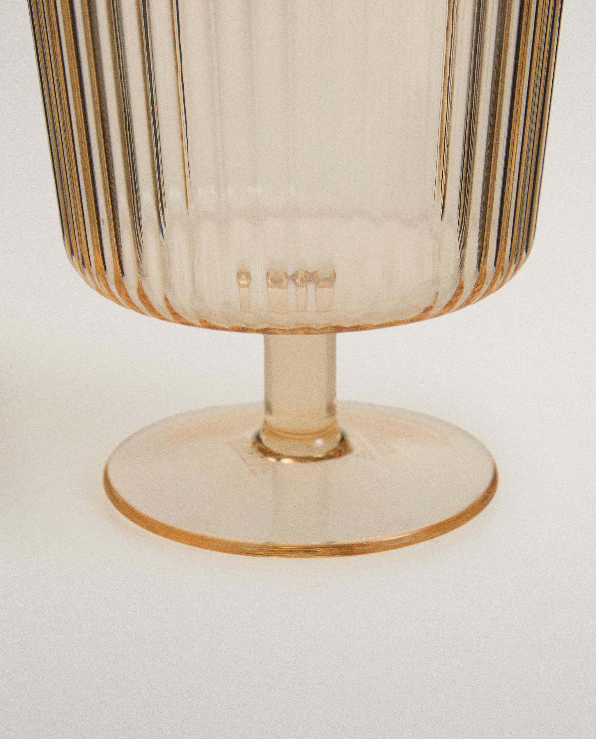 STRIPED MACRAMÉ WINE GLASS product thumbnail 9