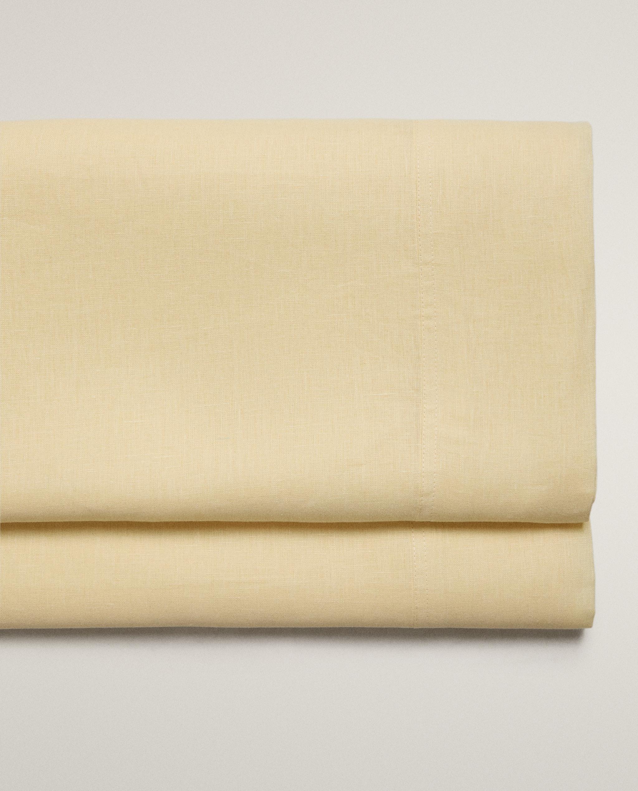 WASHED LINEN FLAT SHEET (140 GSM) product thumbnail 8