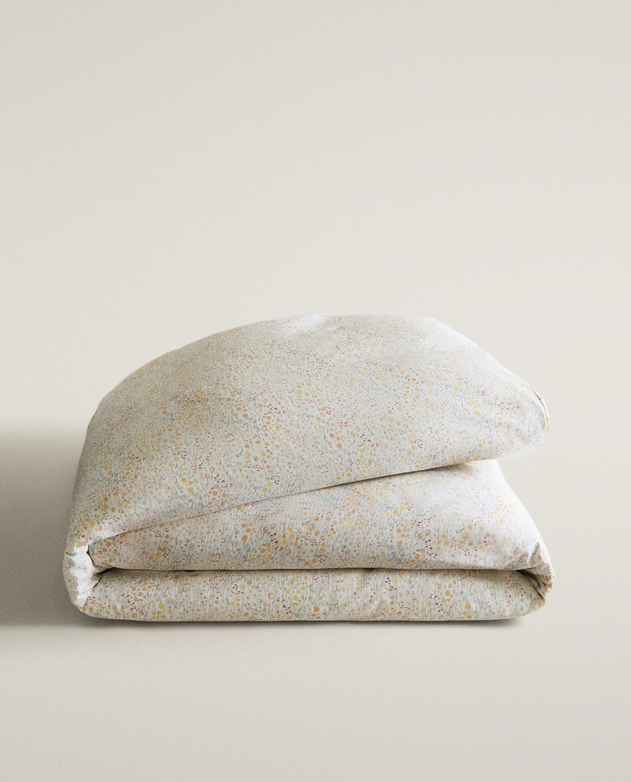 MINI FLORAL PRINT SATEEN DUVET COVER product thumbnail 10