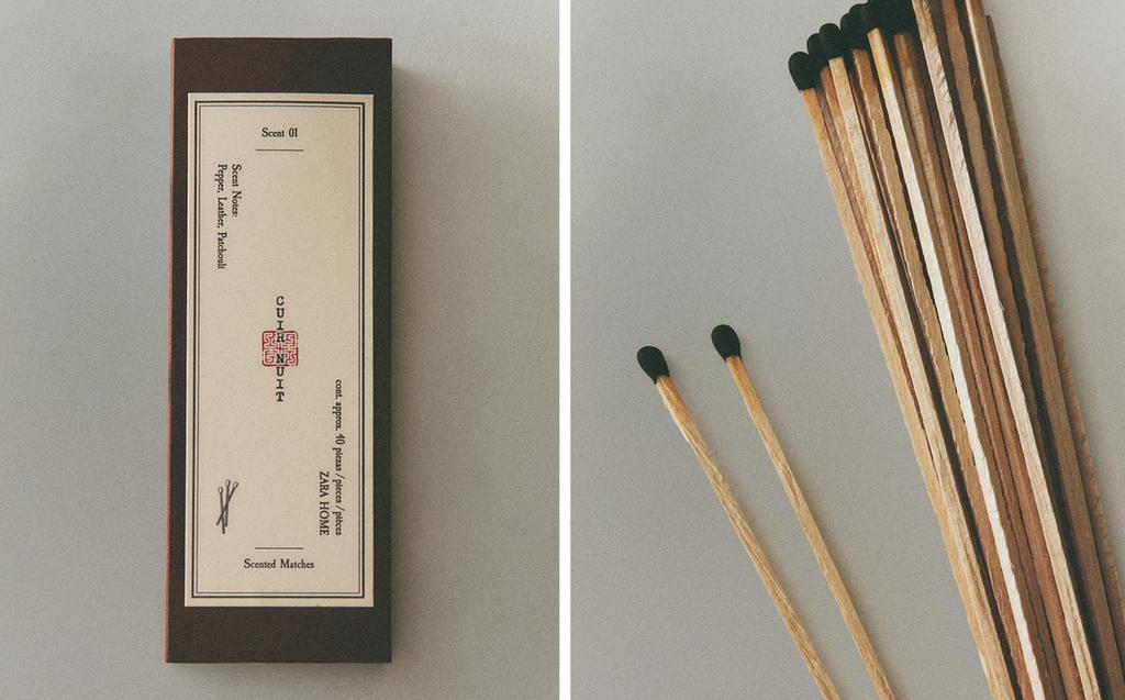 CUIR NUIT SCENTED MATCHES
