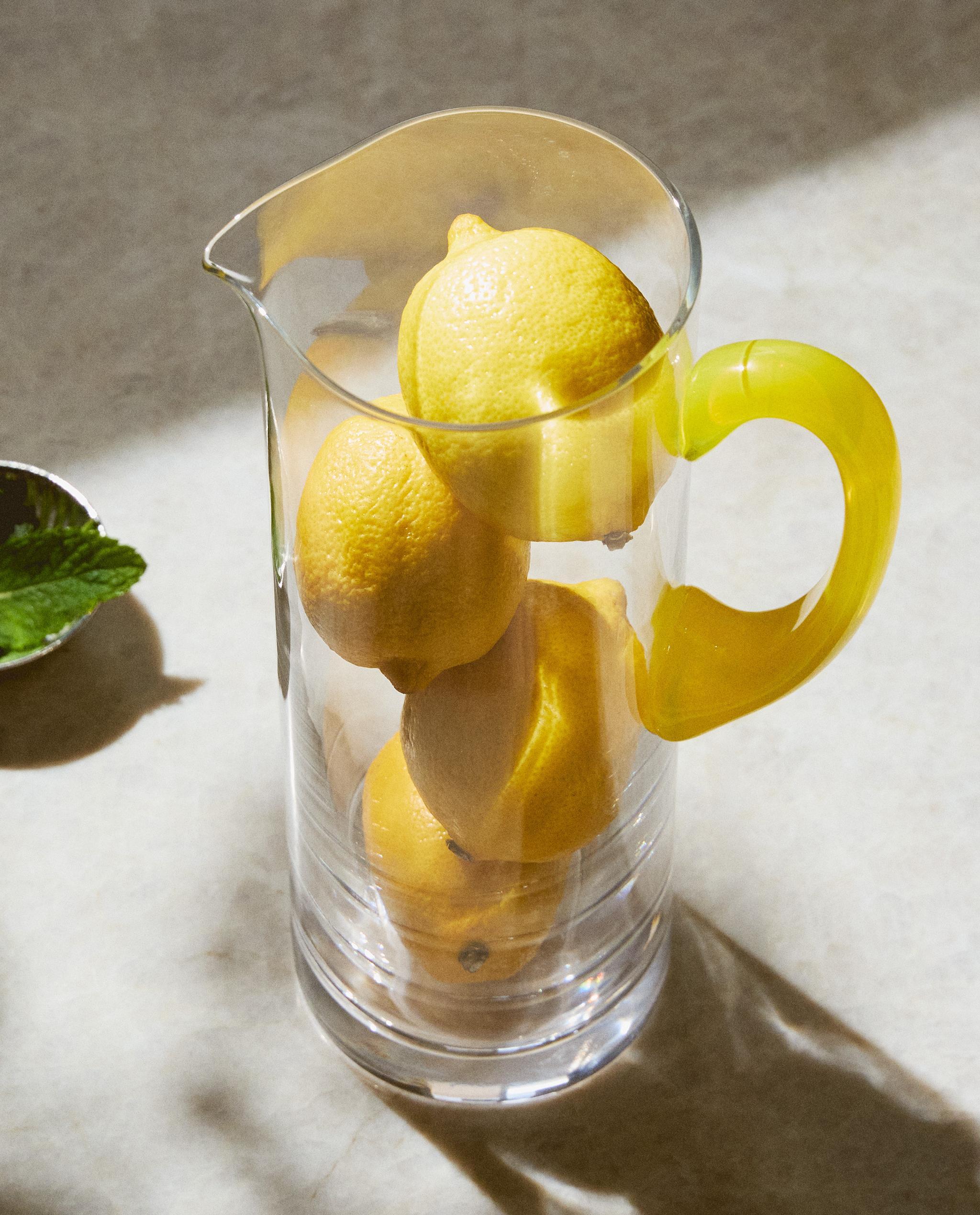 CRYSTALLINE JUG WITH COLOURED HANDLE product thumbnail 11