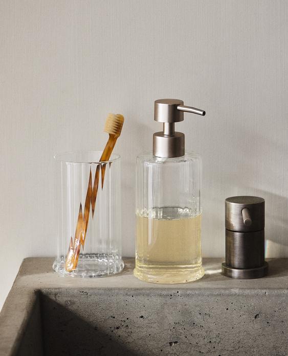 BADACCESSOIRES BOROSILIKATGLAS GESTREIFT