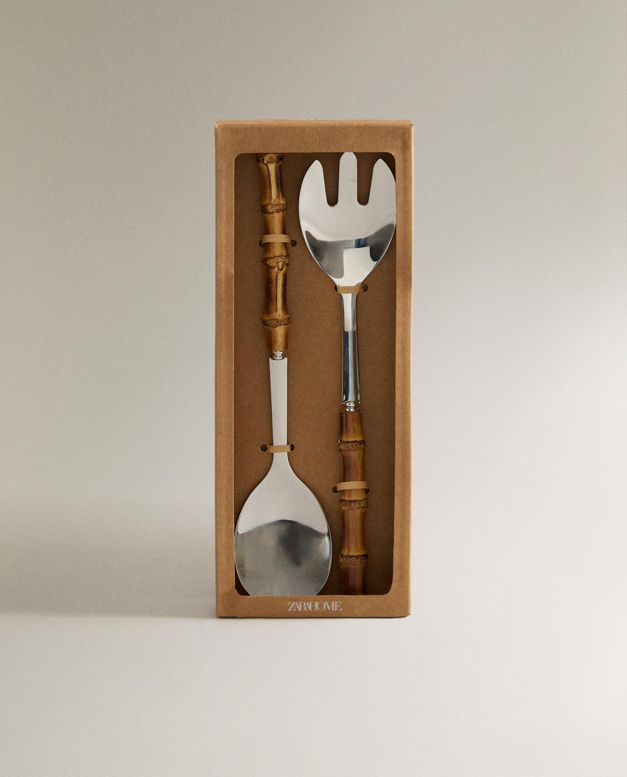 BAMBOO SALAD CUTLERY SET (SET OF 2) product thumbnail 8