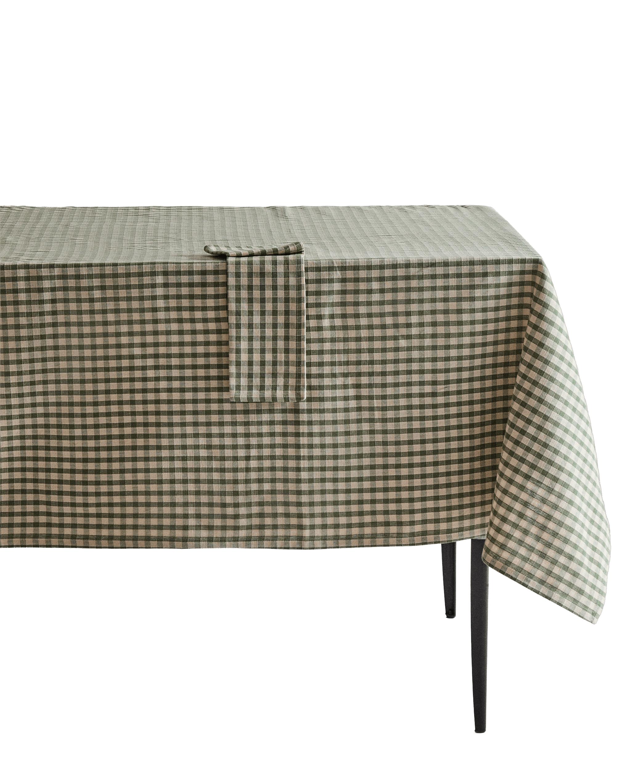 チェック バックステッチ テーブルクロス | Zara Home 日本/Japan