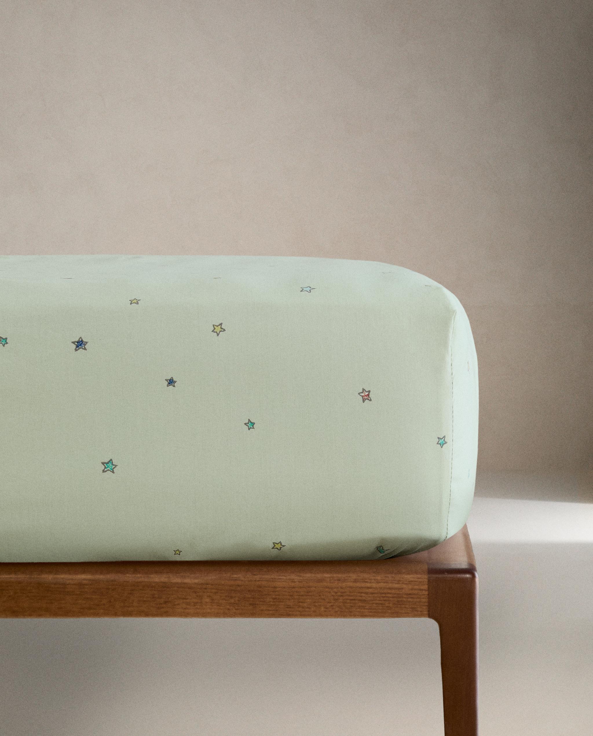 KIDS' STARS COTTON FITTED SHEET product thumbnail 5
