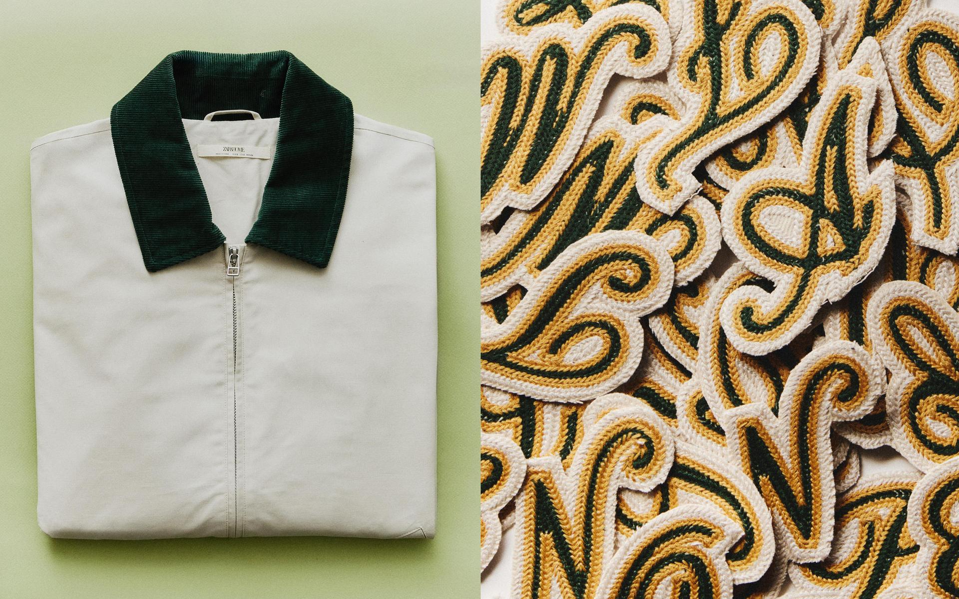 COTTON PATCHES AND GOLF JACKET