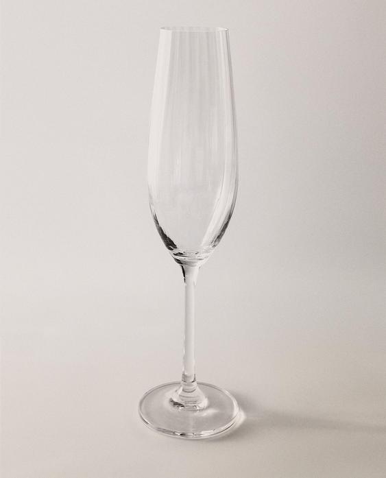 WAVY FLUTE GLASS