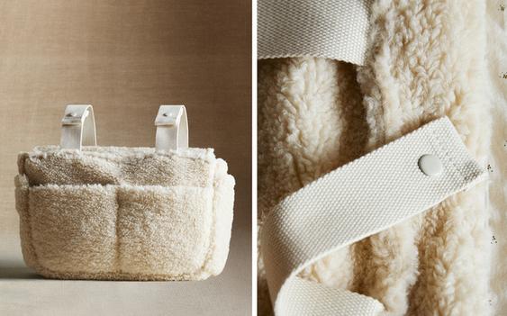 SAC À LANGER MATERNITÉ EFFET PEAU D’AGNEAU