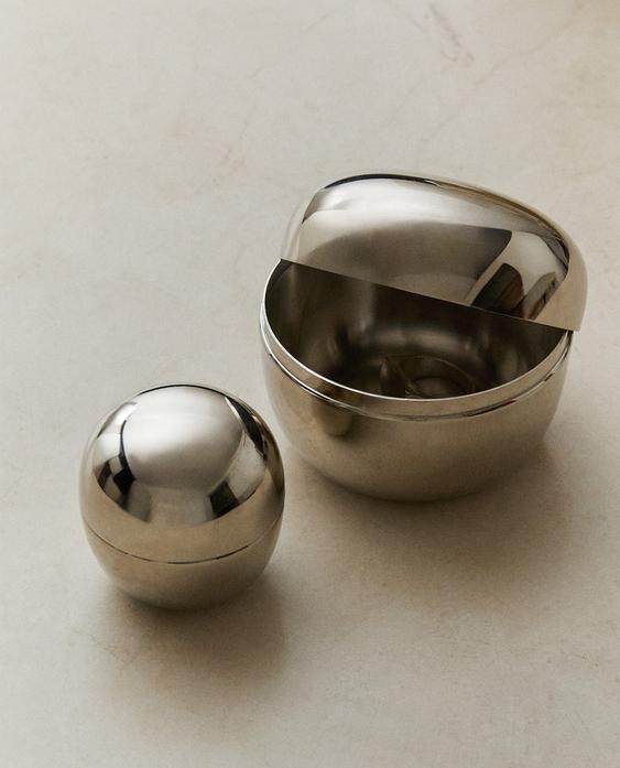 GRANDE BOÎTE RONDE EN ACIER INOXYDABLE