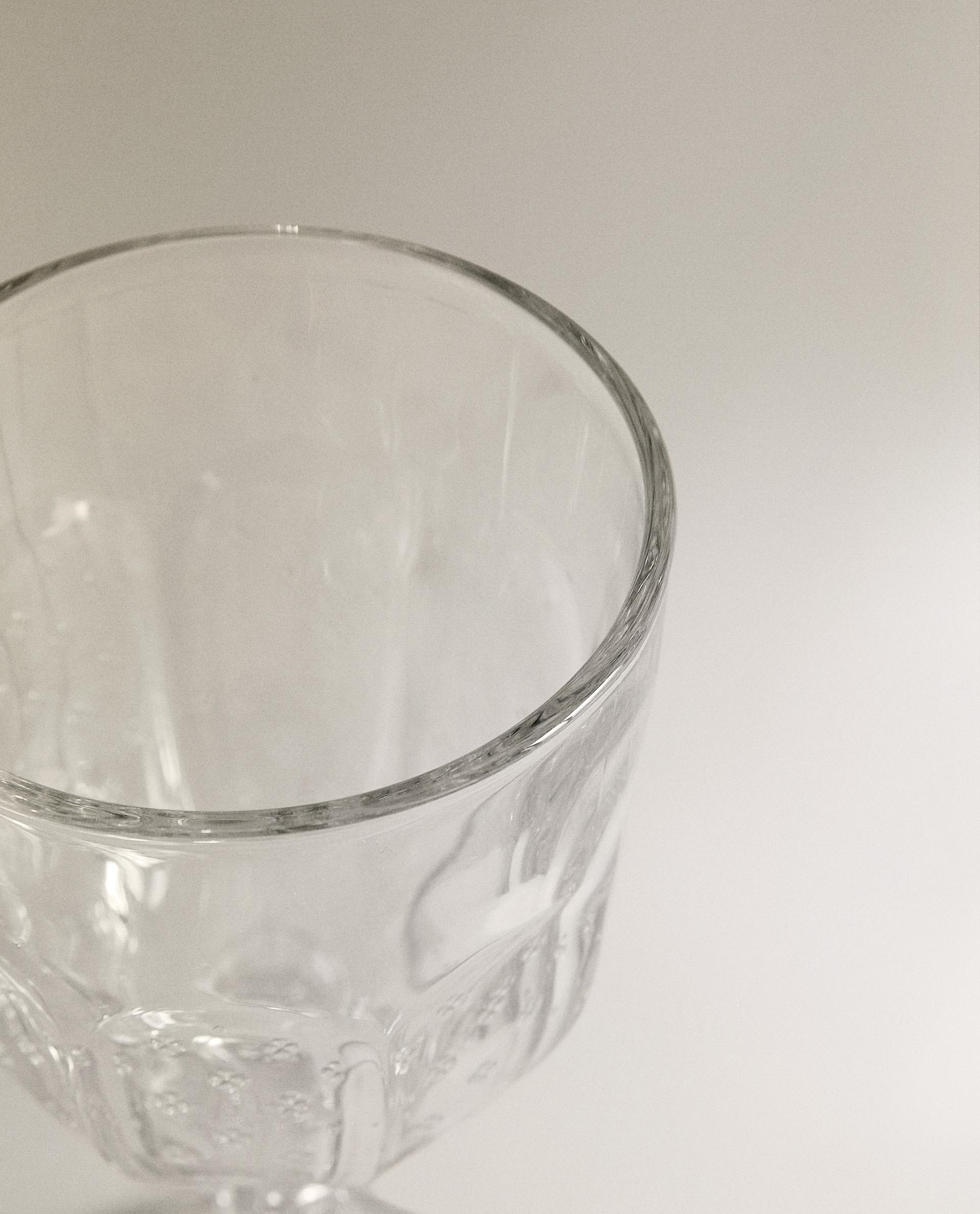 RAISED FLORAL DESIGN GLASS product thumbnail 5
