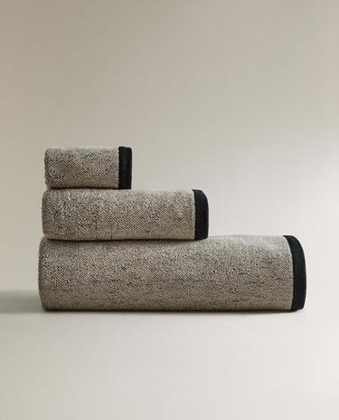 MELANGE EFFECT BATH TOWEL