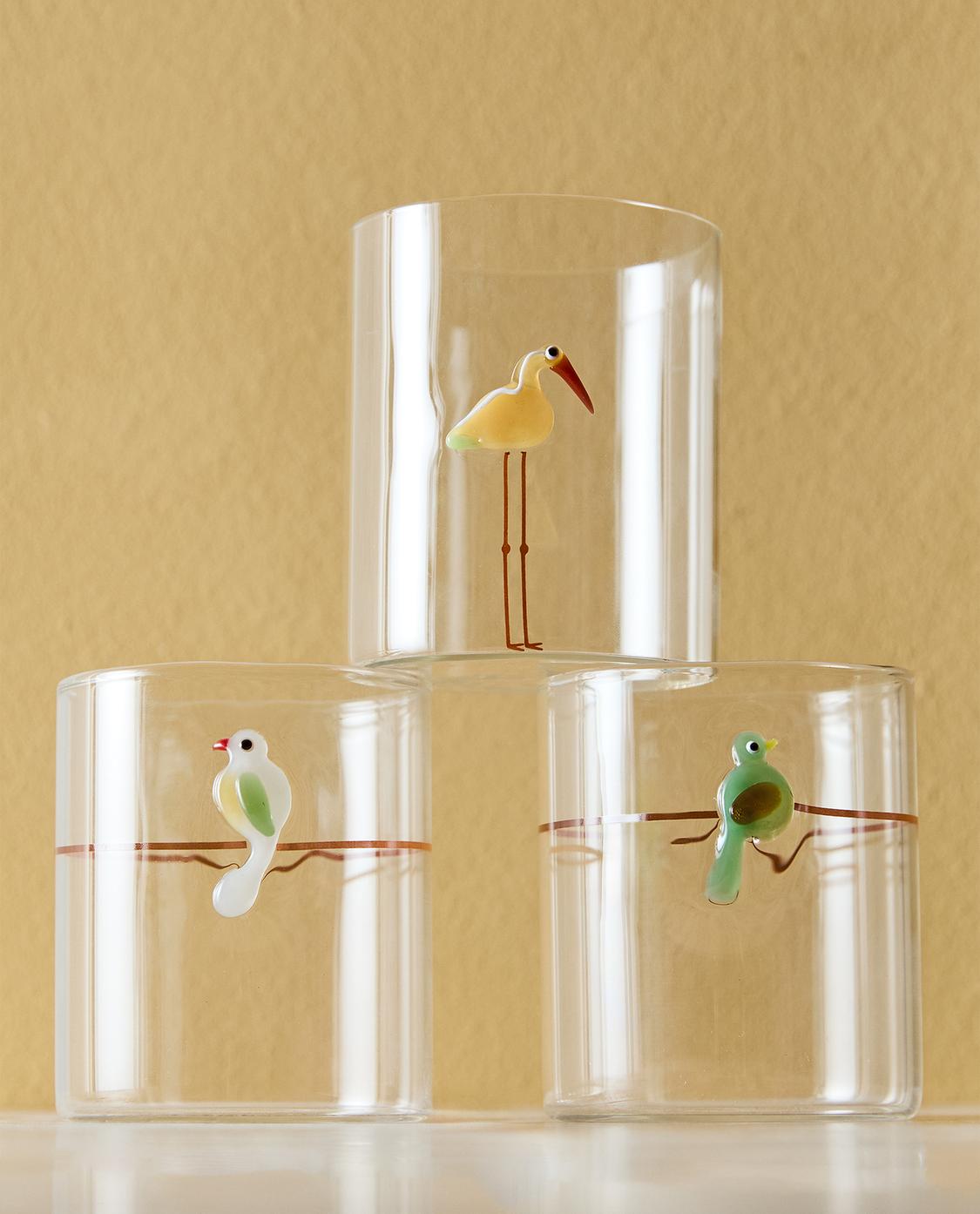 鳥 カモ？ アヒル？ ガラス置物 硝子細工 ヴェネチアングラス 