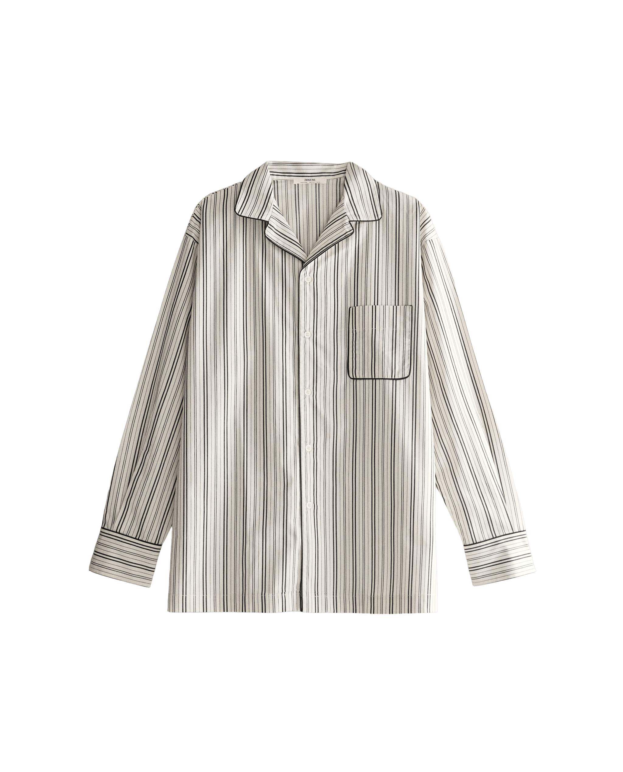 STRIPED COTTON SHIRT product thumbnail 10