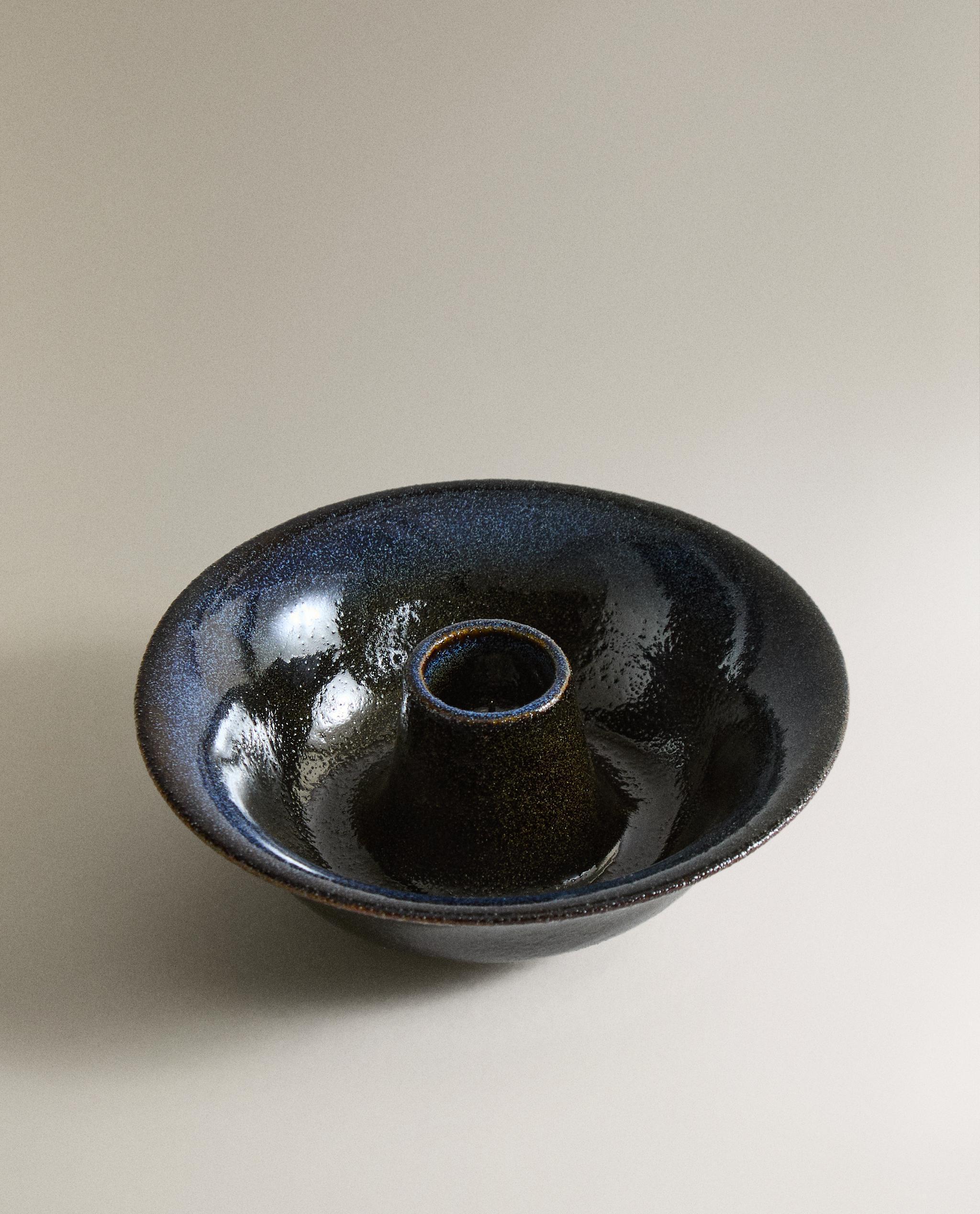 IRON AND STONEWARE CANDLEHOLDER product thumbnail 4