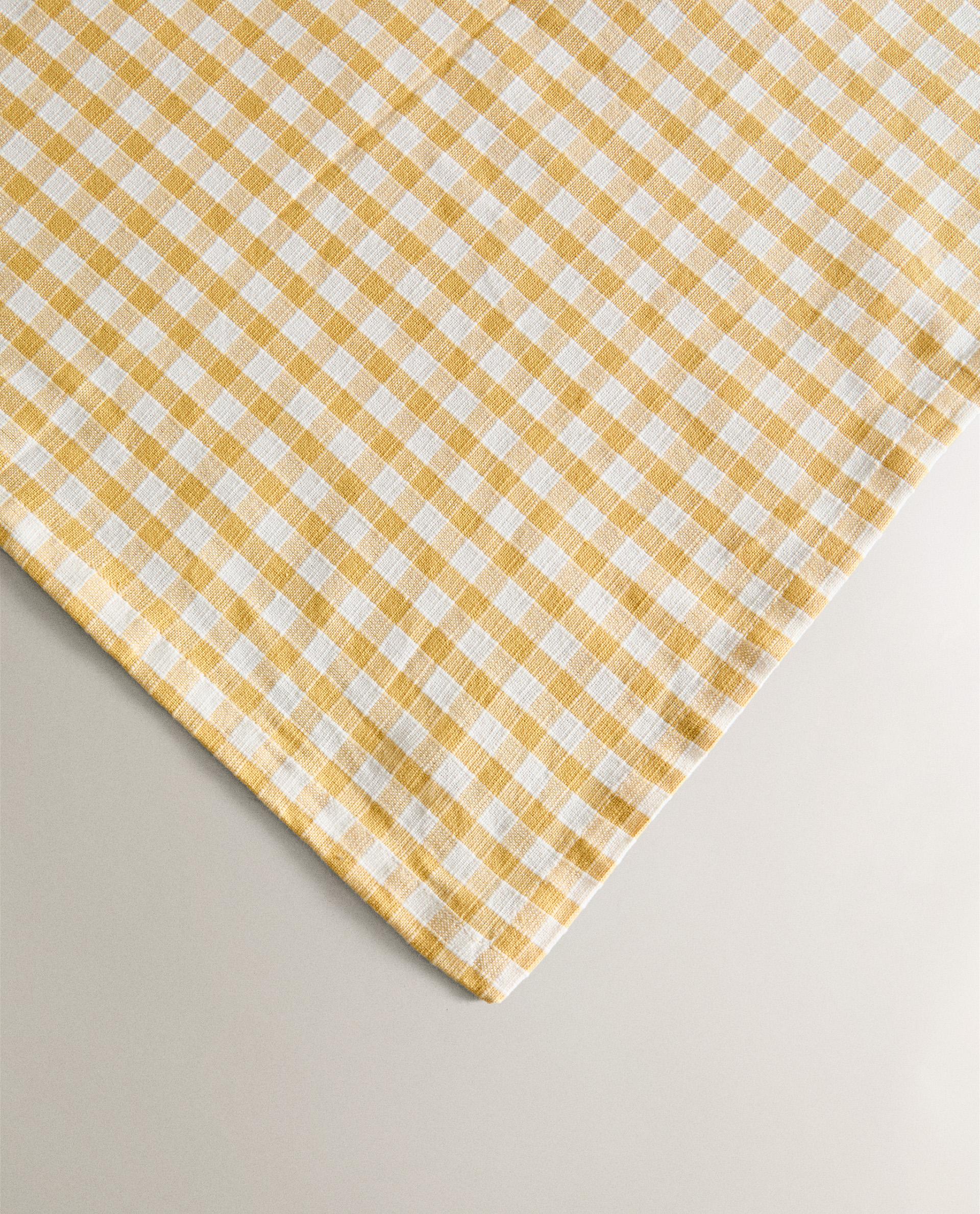 ギンガムチェック コットン テーブルクロス | Zara Home 日本/Japan