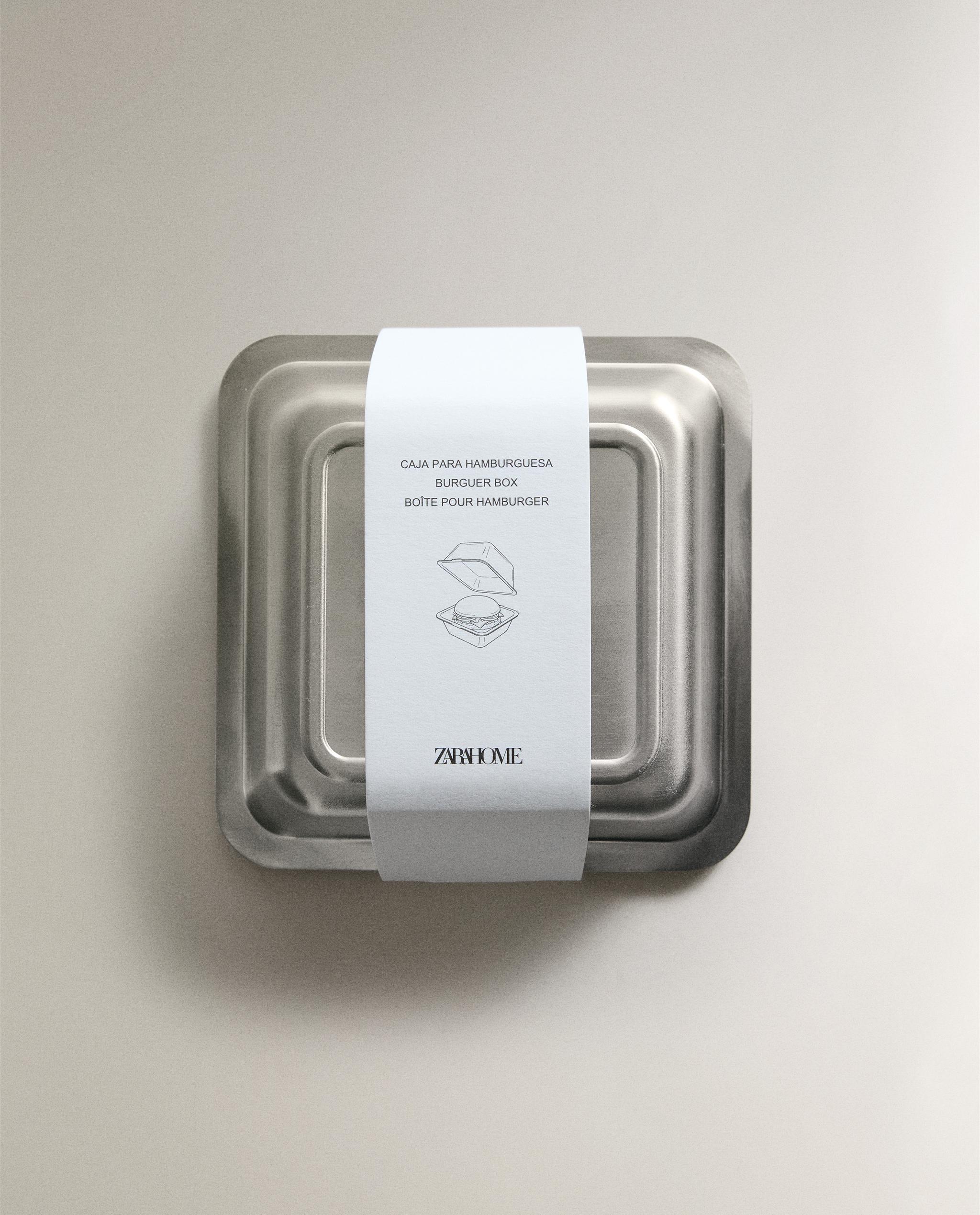 STAINLESS STEEL HAMBURGER BOX product thumbnail 4