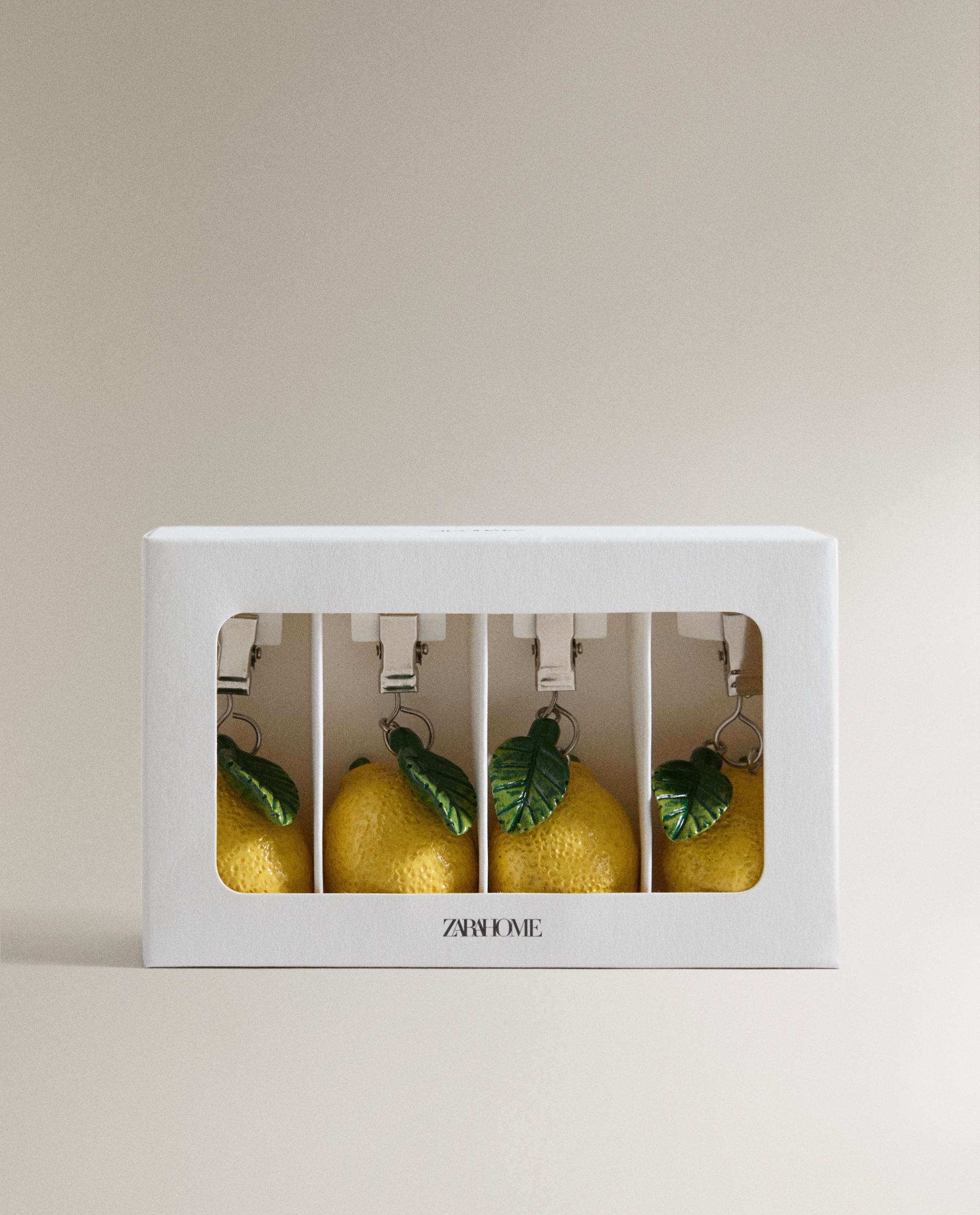 PACK OF LEMON PRINT TABLECLOTH CLIPS (PACK OF 4) product thumbnail 6
