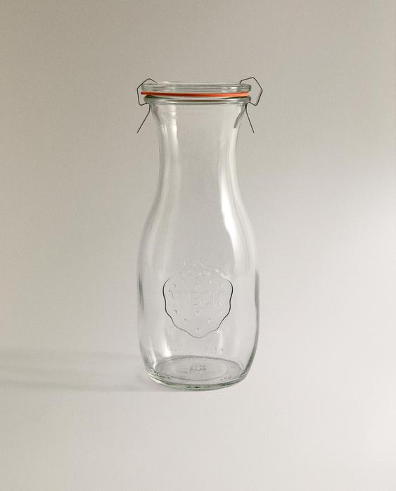 WECK BOTTLE WITH AIRTIGHT LID WECK BOTTLE WITH AIRTIGHT LID
