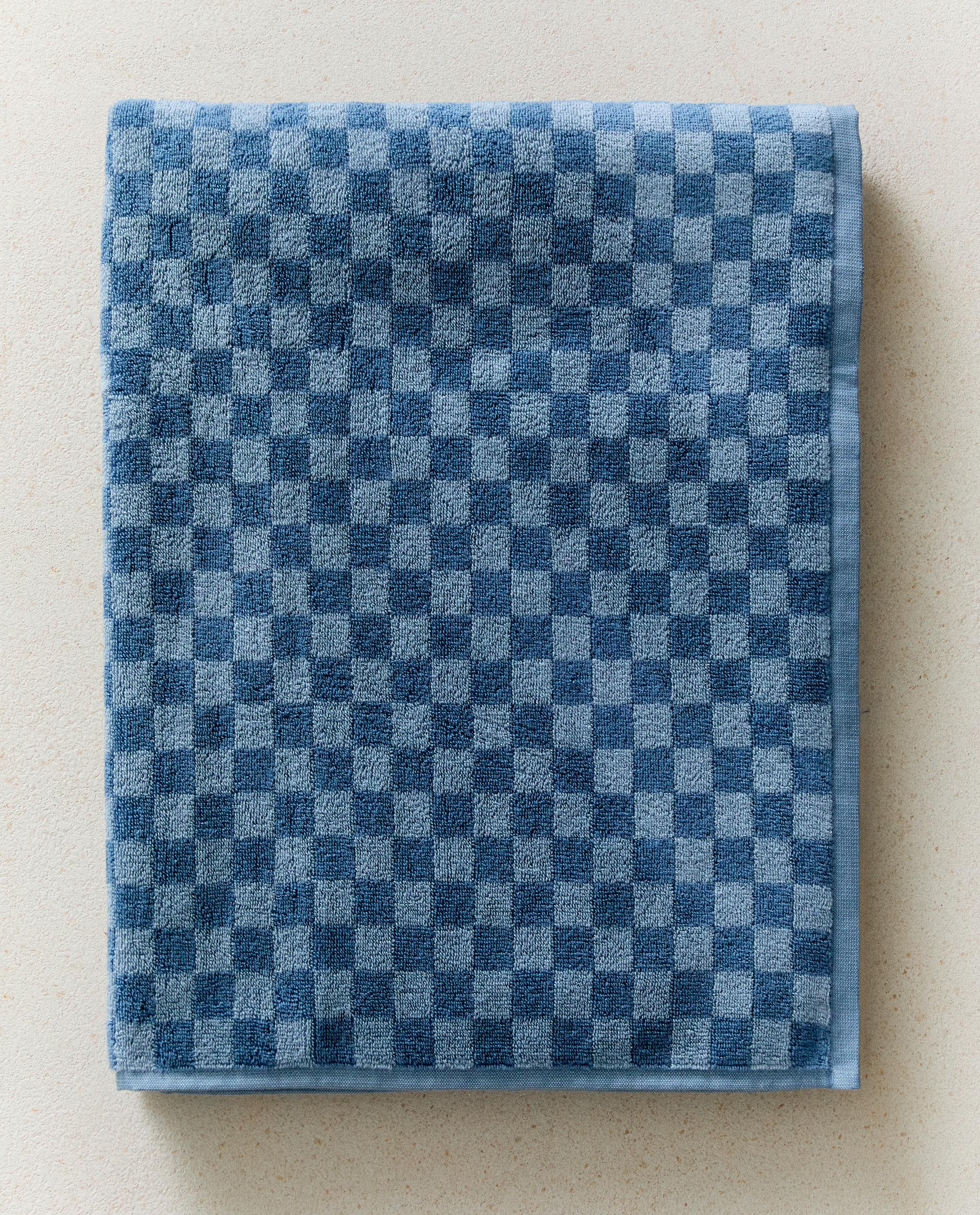 CHEQUERED BATH TOWEL product thumbnail 7