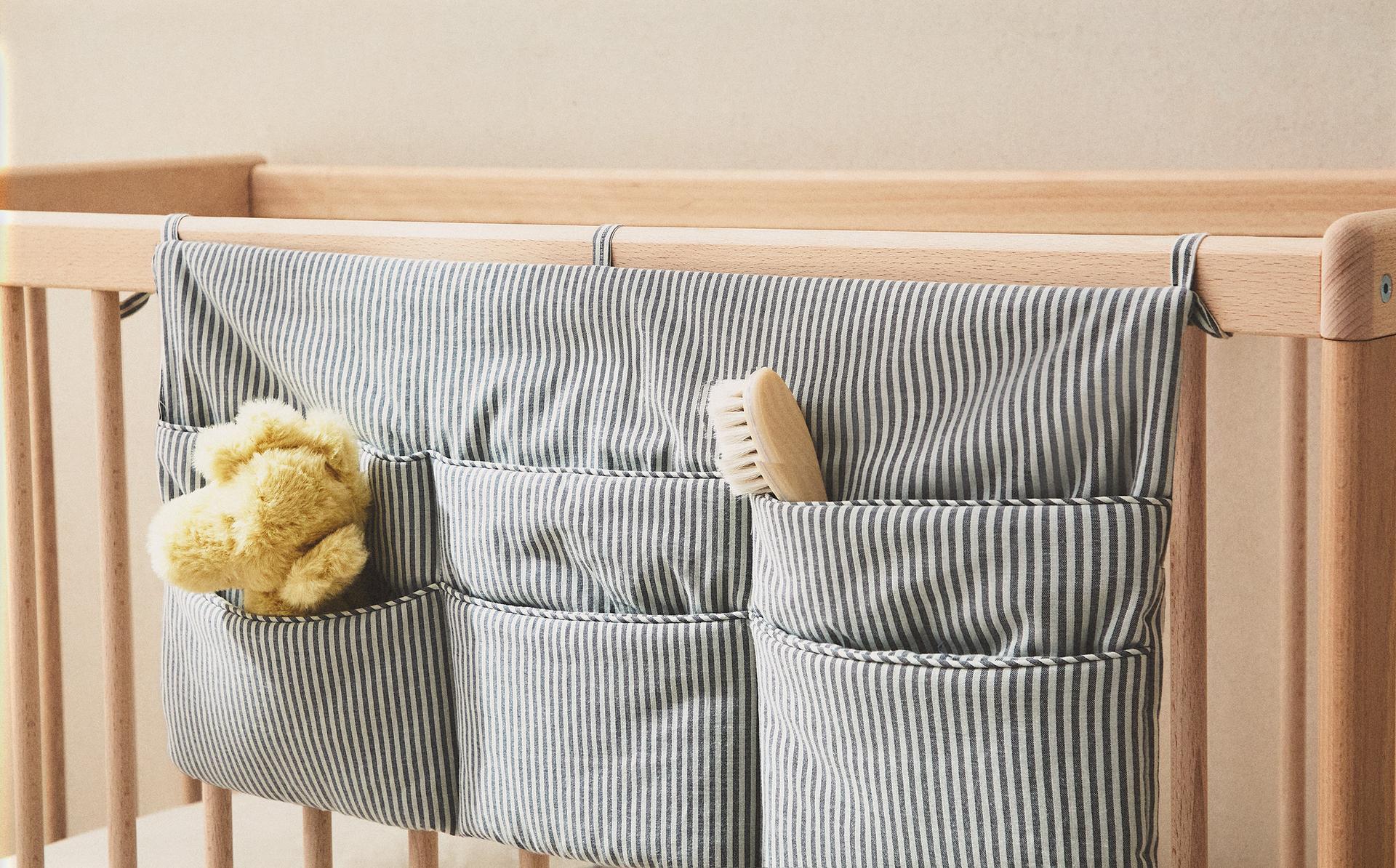 COT STRIPED COTTON ORGANIZER COT STRIPED COTTON ORGANIZER