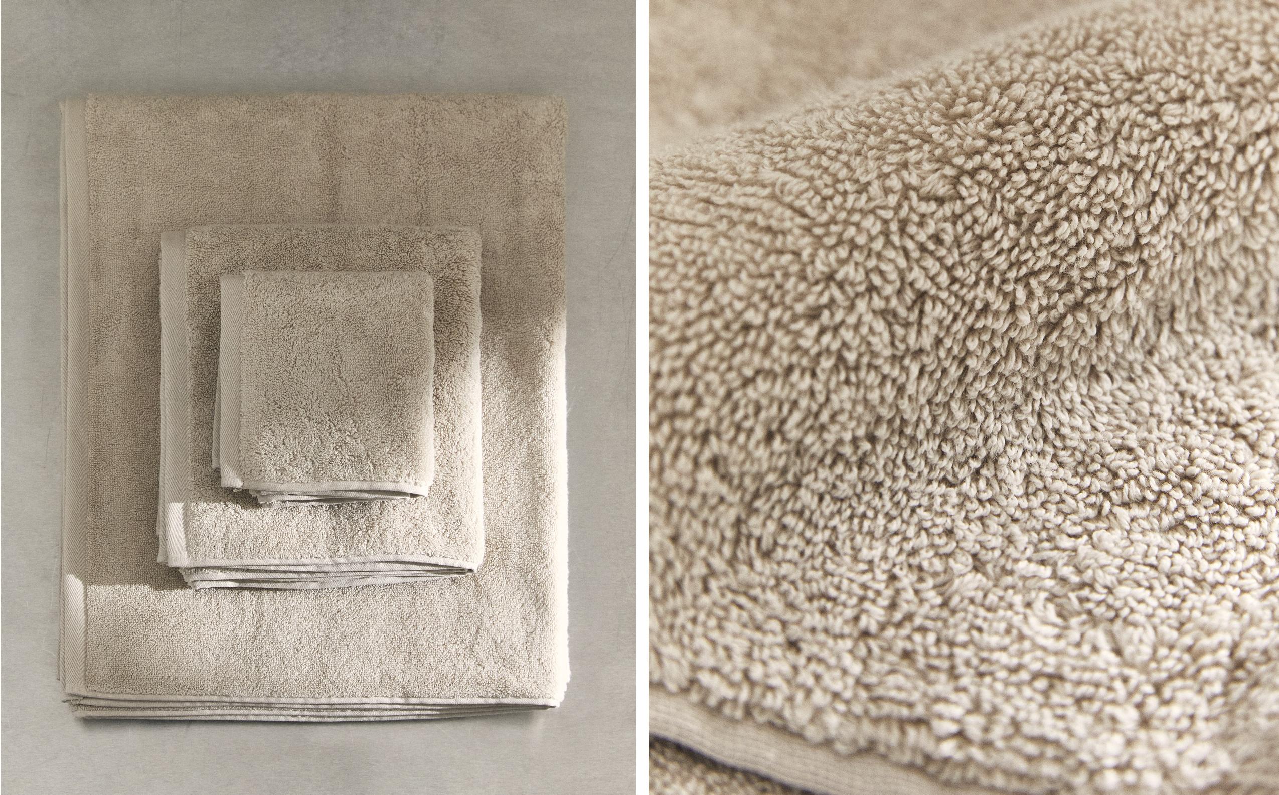 Set Di 8 Asciugamani Da Bagno Turco – Colore Sahara Sun, Morbidi E Ad Asciugatura Rapida - 2