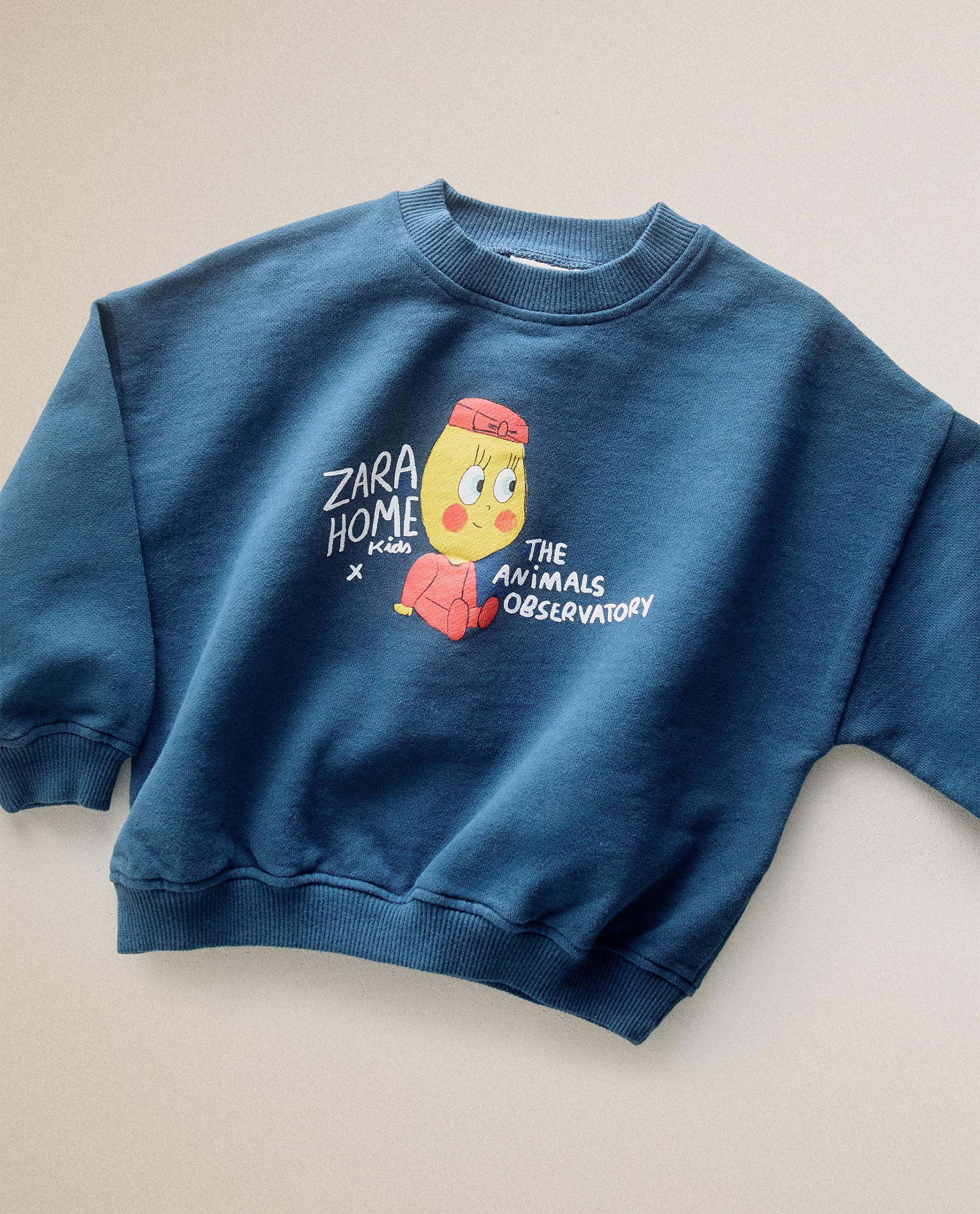 SUDADERA INFANTIL LIMONCELLA X THE ANIMALS OBSERVATORY SUDADERA INFANTIL LIMONCELLA X THE ANIMALS OBSERVATORY