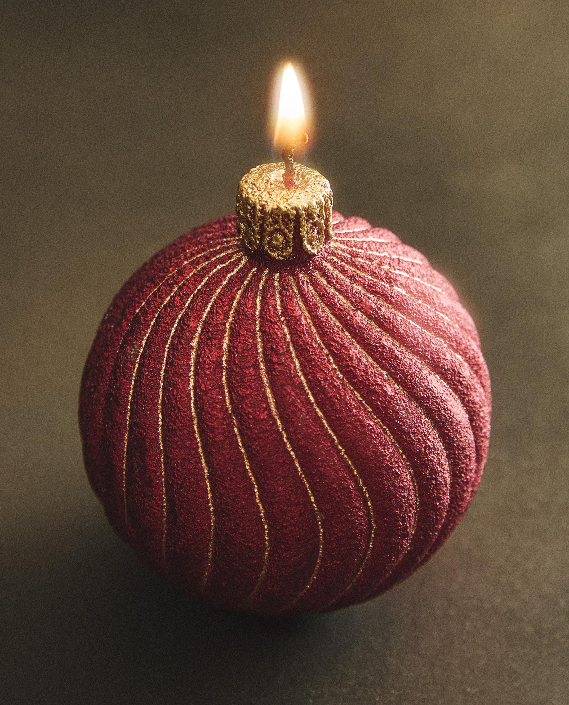クリスマスボールキャンドル | Zara Home 日本/Japan