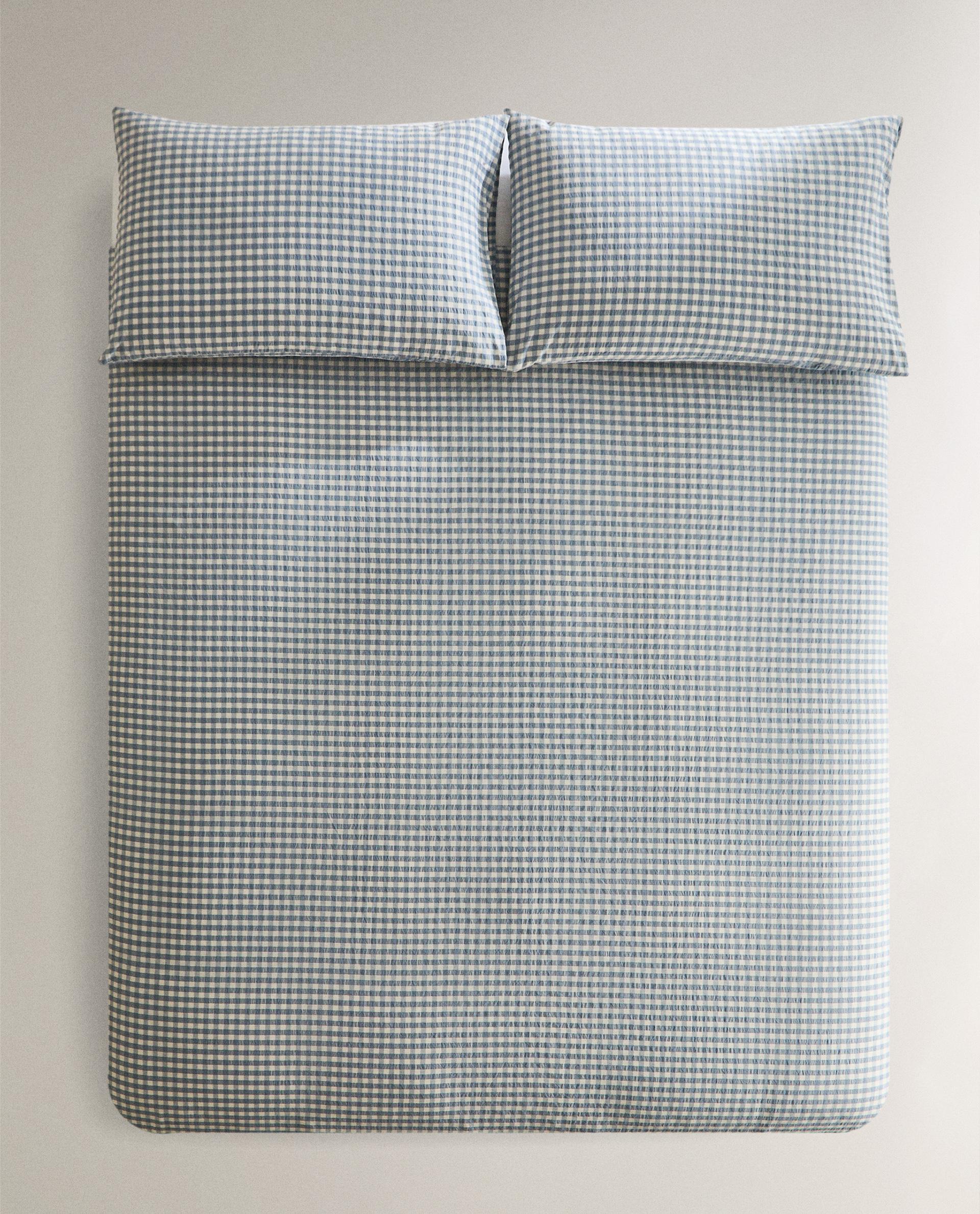 ギンガムチェック柄 コットン 掛け布団カバー | Zara Home 日本
