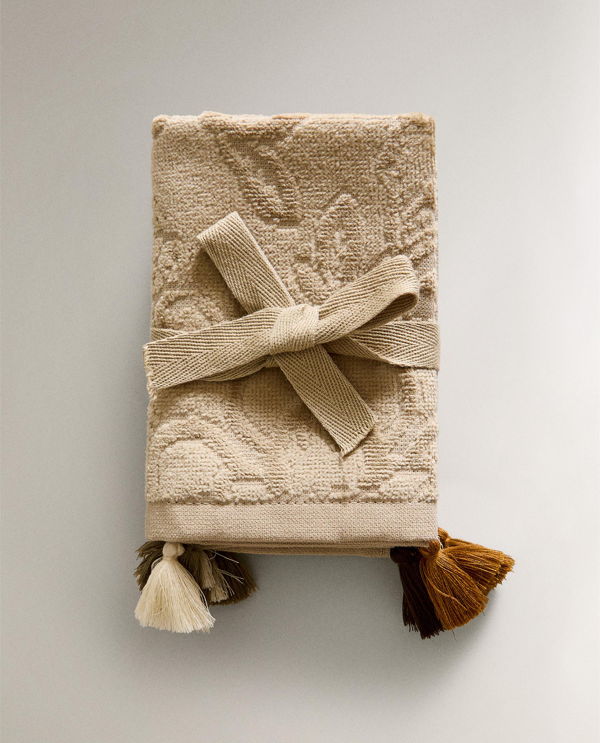 Lavetta Bagno 30x30 Cm Andrea Home - Cotone Super Assorbente Nero Extra Morbido - Foto 3