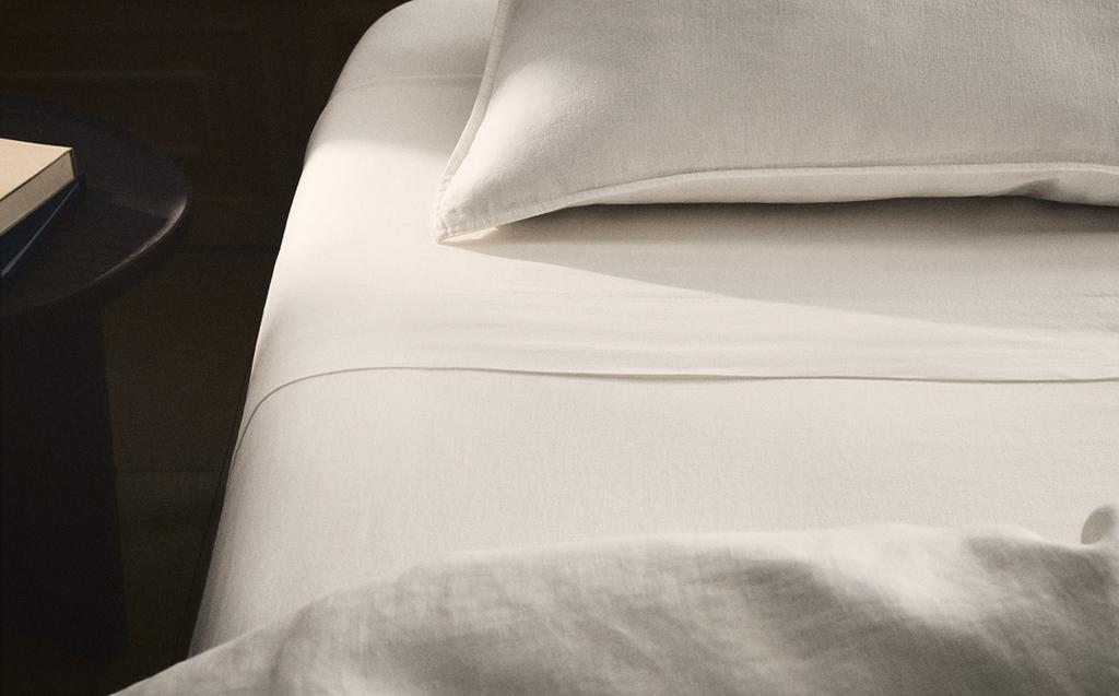 WASHED LINEN FLAT SHEET (160 GxM²) WASHED LINEN FLAT SHEET (160 GxM²)