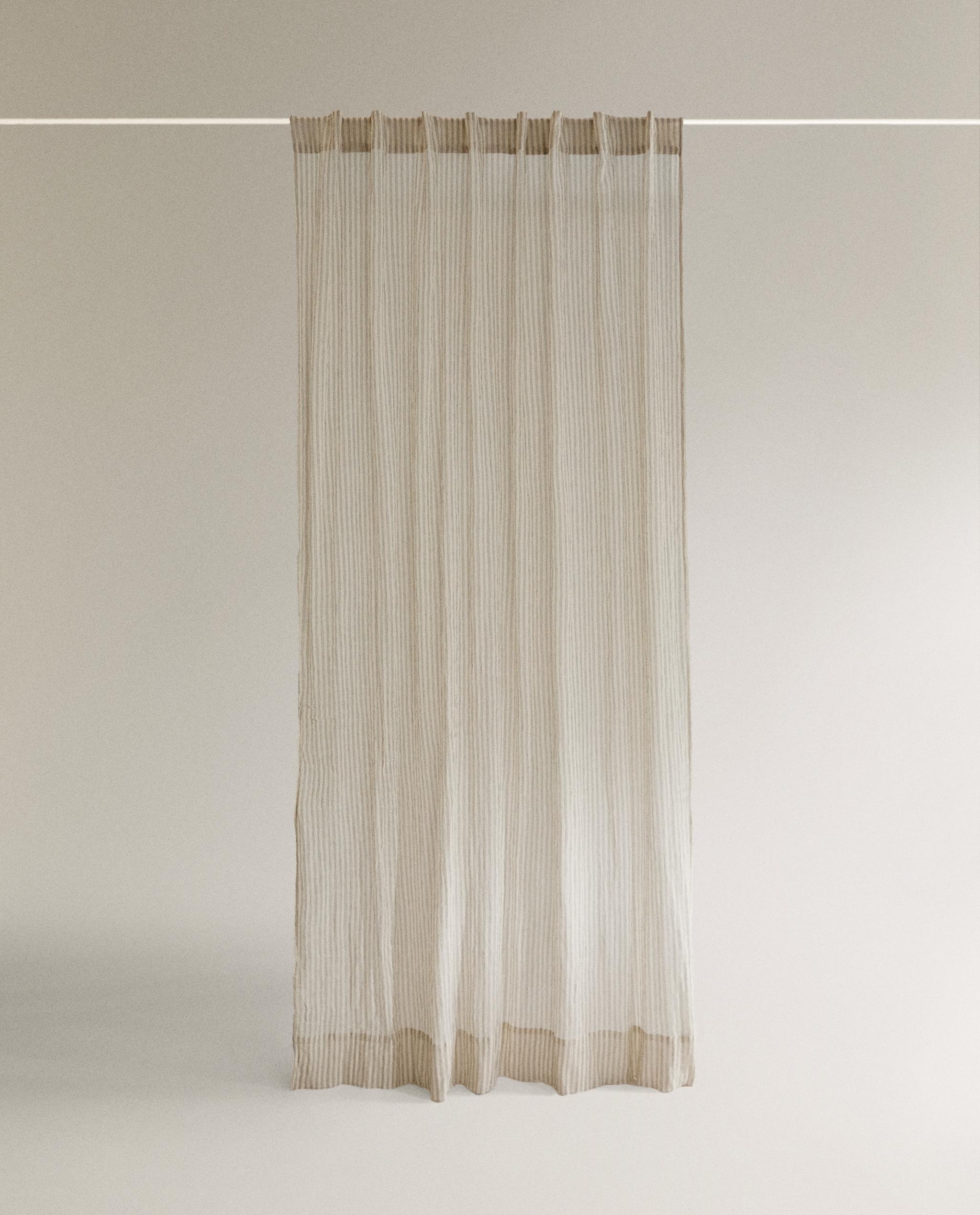 STRIPED MUSLIN CURTAIN product thumbnail 3