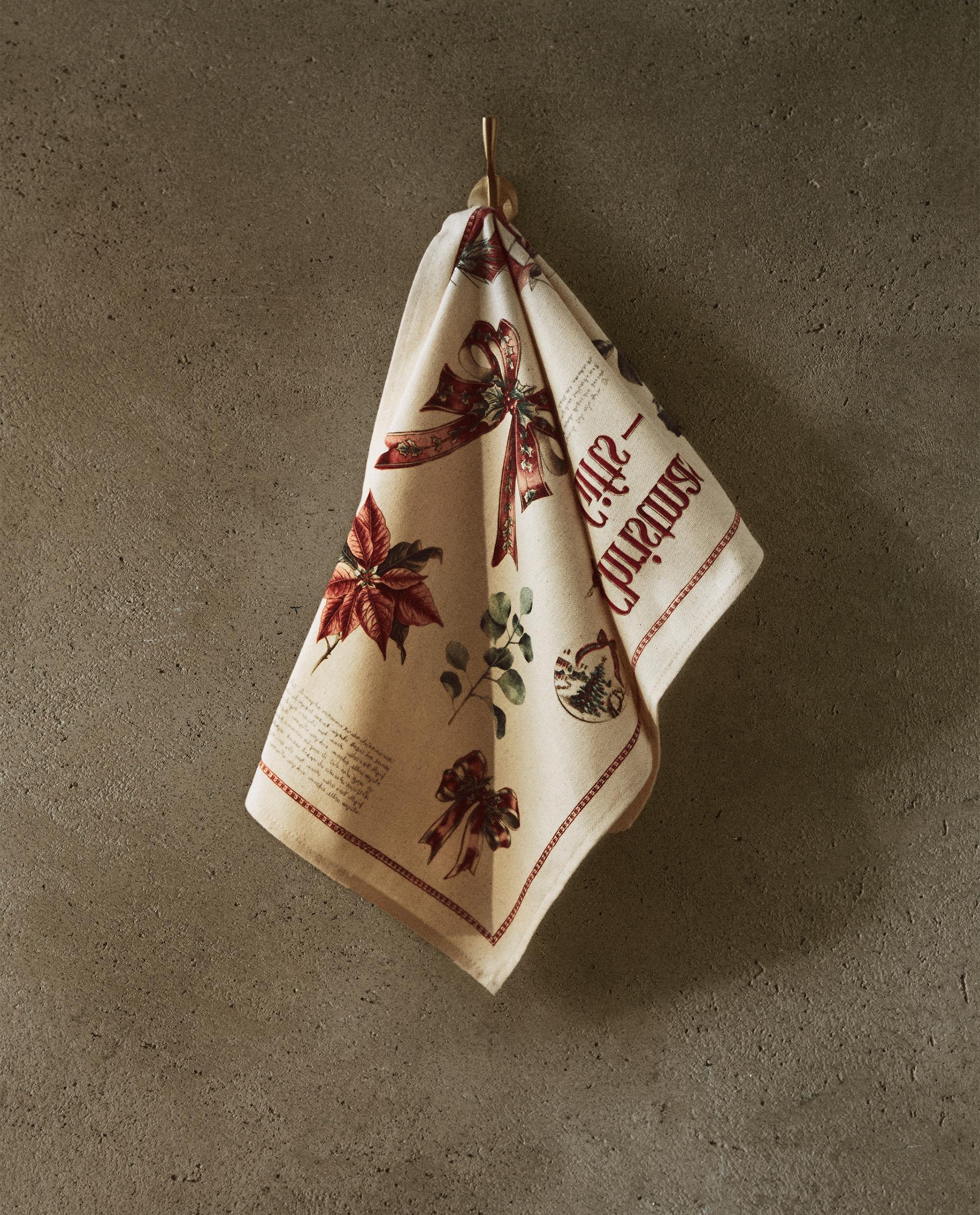 PAÑO COCINA ALGODÓN ESTAMPADO NAVIDAD (PACK DE 2)