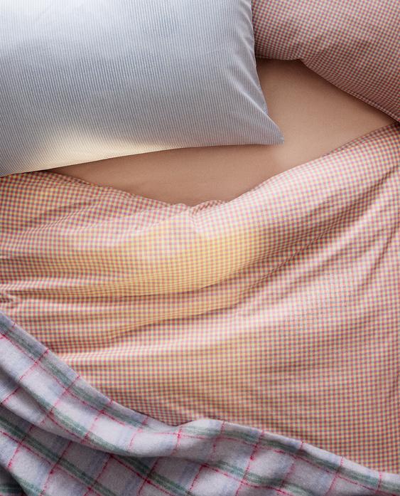 KIDS KATOENEN DEKBEDOVERTREK MET VICHY RUIT KIDS KATOENEN DEKBEDOVERTREK MET VICHY RUIT