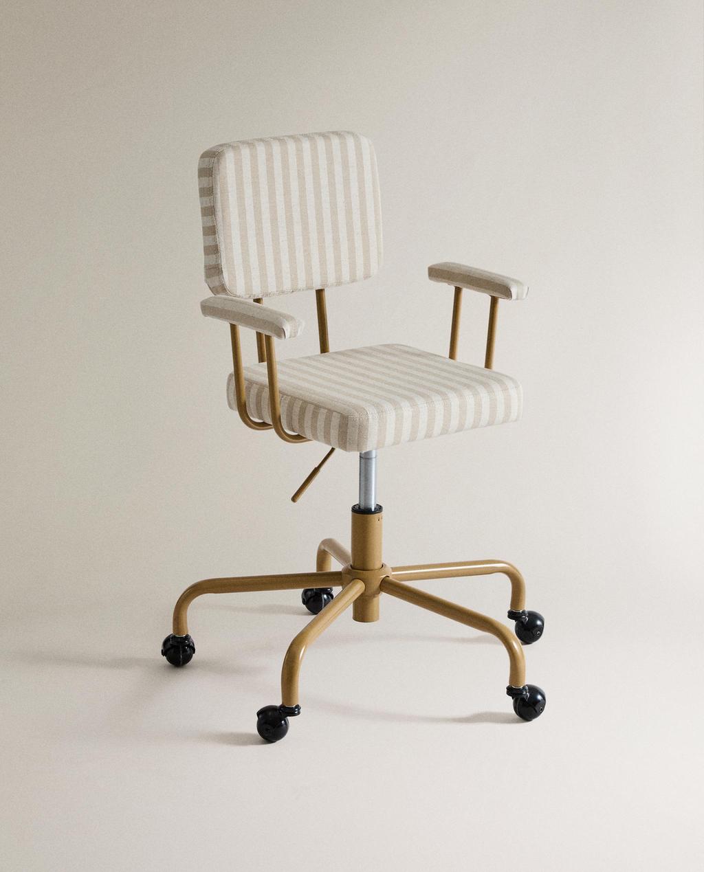 SEDIA SCRIVANIA BAMBINI RUOTE METALLO