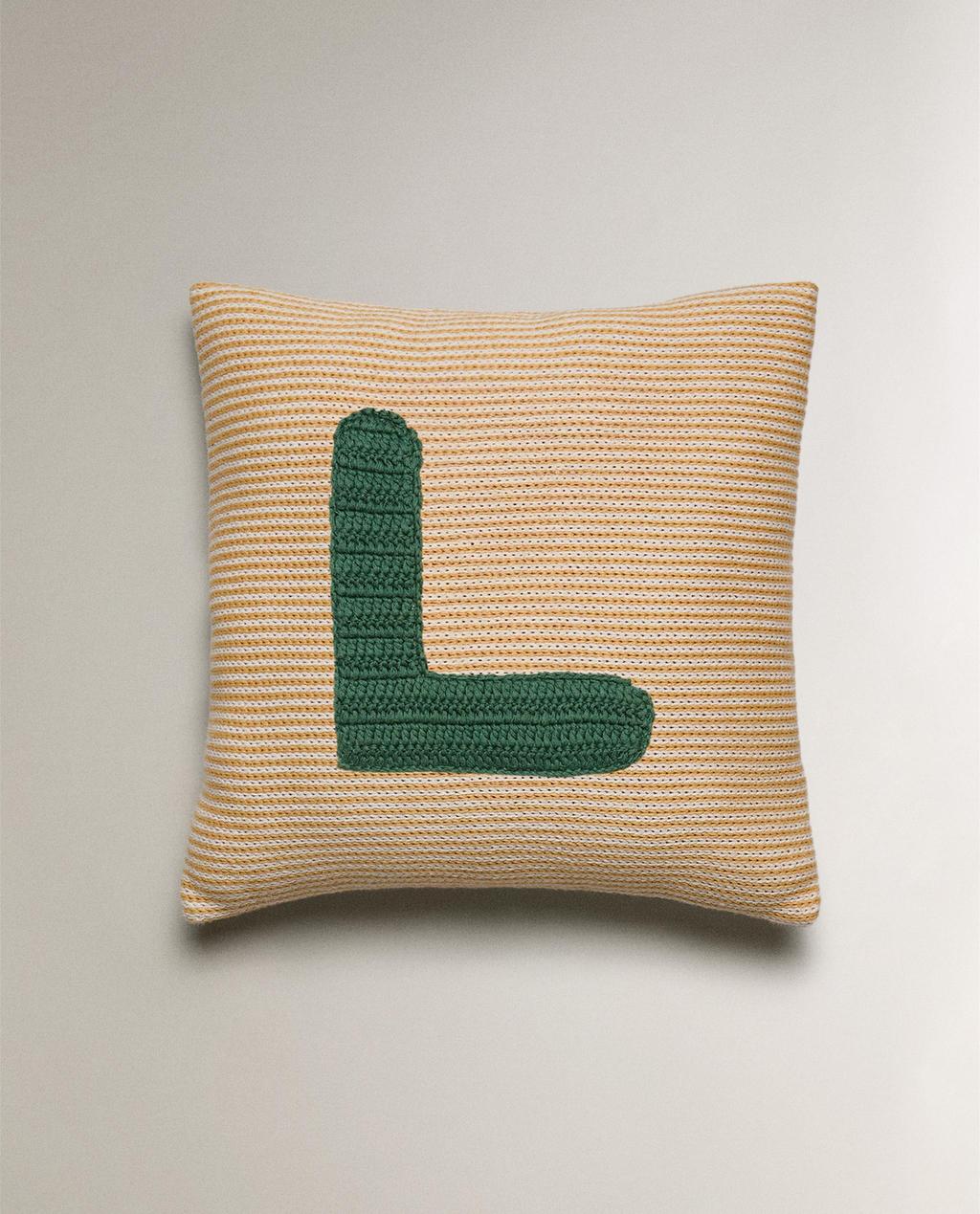 KINDERKISSEN BESTICKT BUCHSTABE L KINDERKISSEN BESTICKT BUCHSTABE L