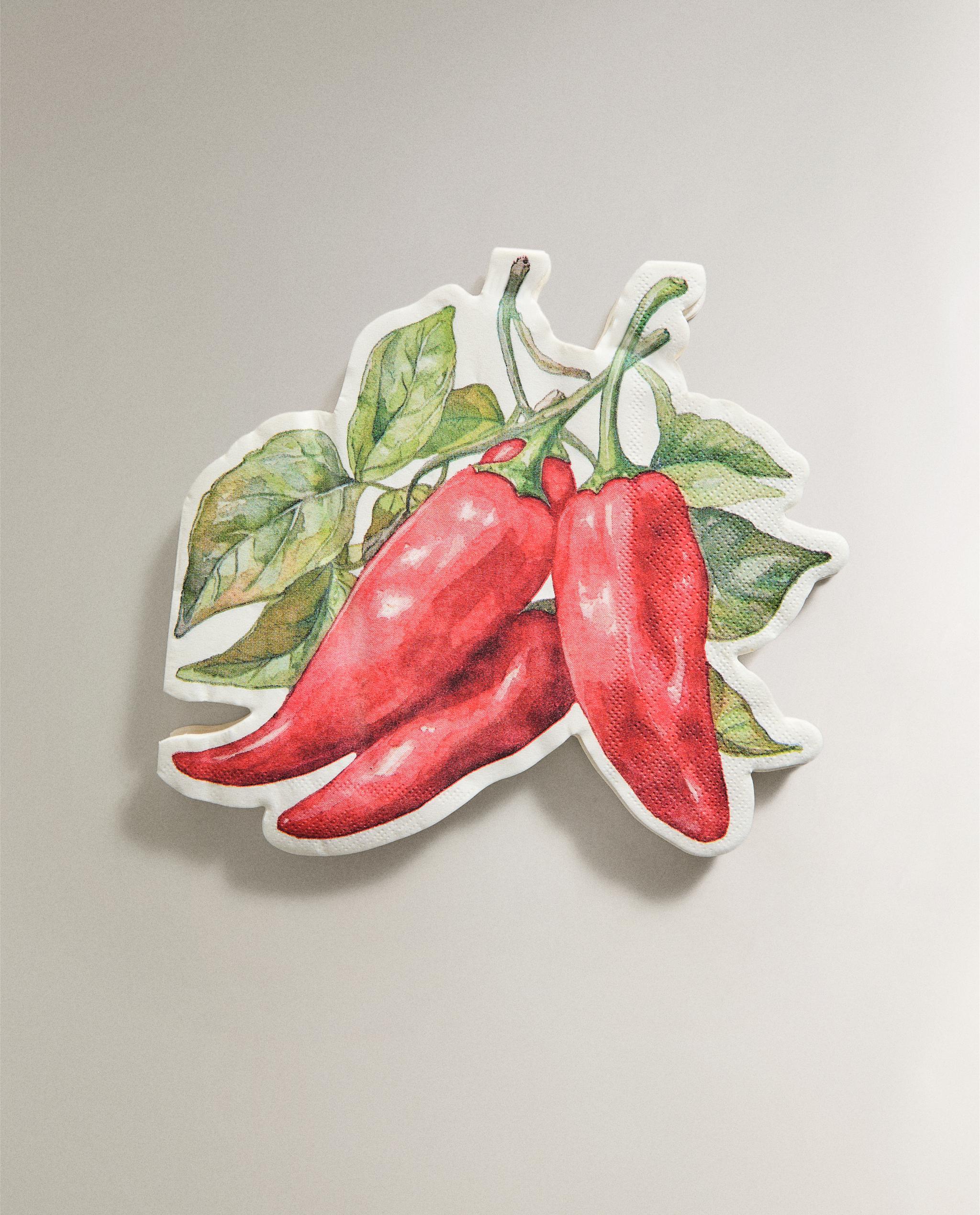 PACK OF CHILLI PAPER NAPKINS (PACK OF 20) product thumbnail 5