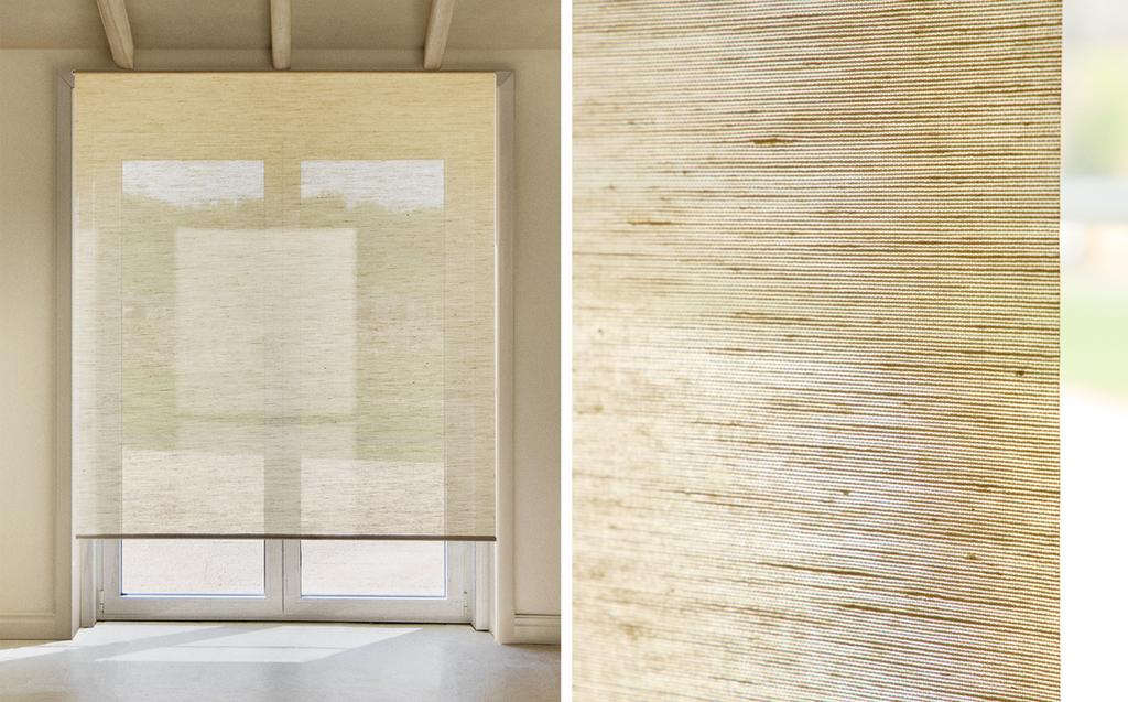 CURTAIN | JUTE ROLLER BLIND WITH MEDIUM OPACITY
