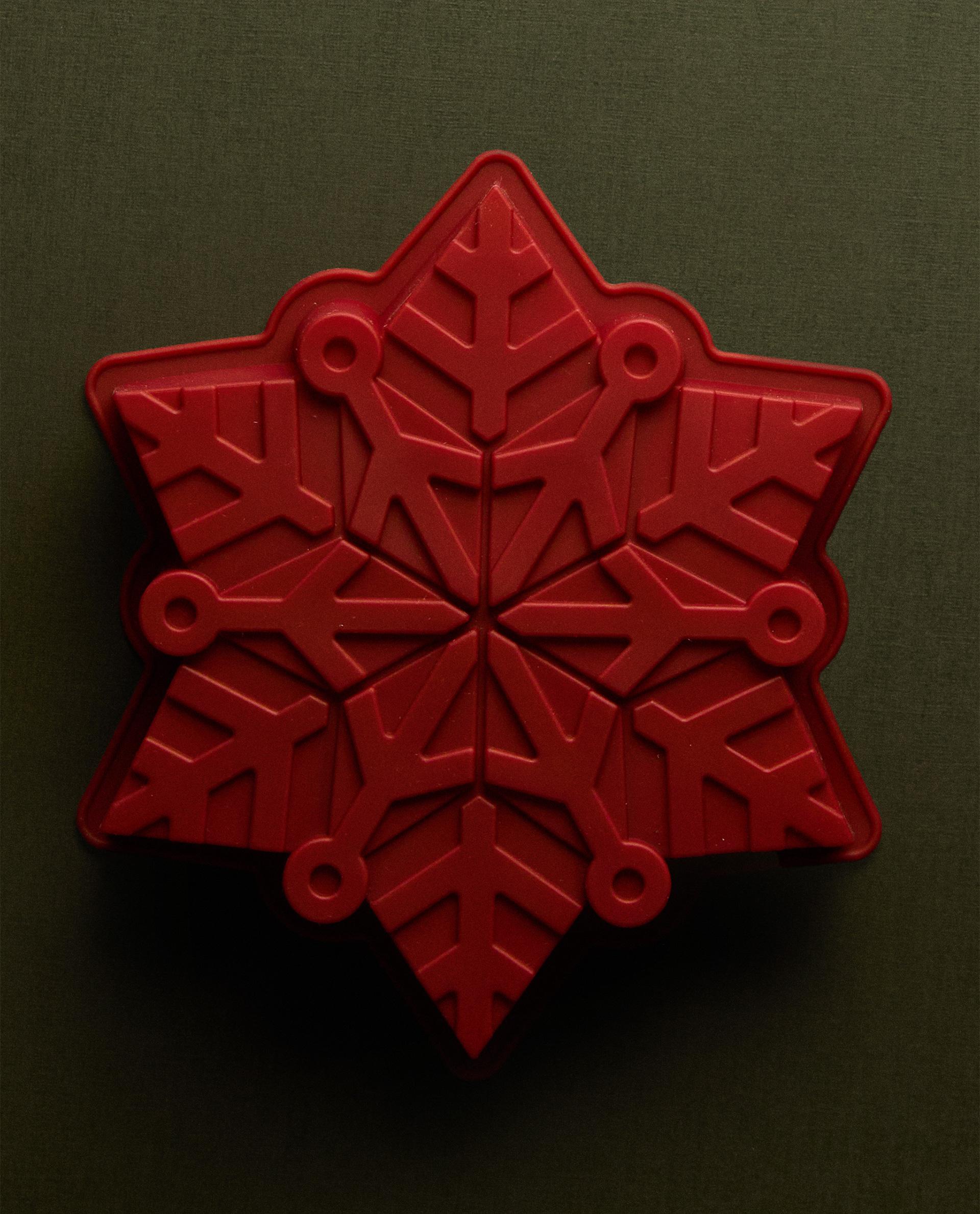 MOULE PÂTISSERIE FLOCON DE NEIGE NOËL