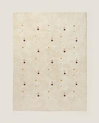 KIDS' MULTICOLOURED EMBROIDERED DIAMOND RUG product thumbnail 2