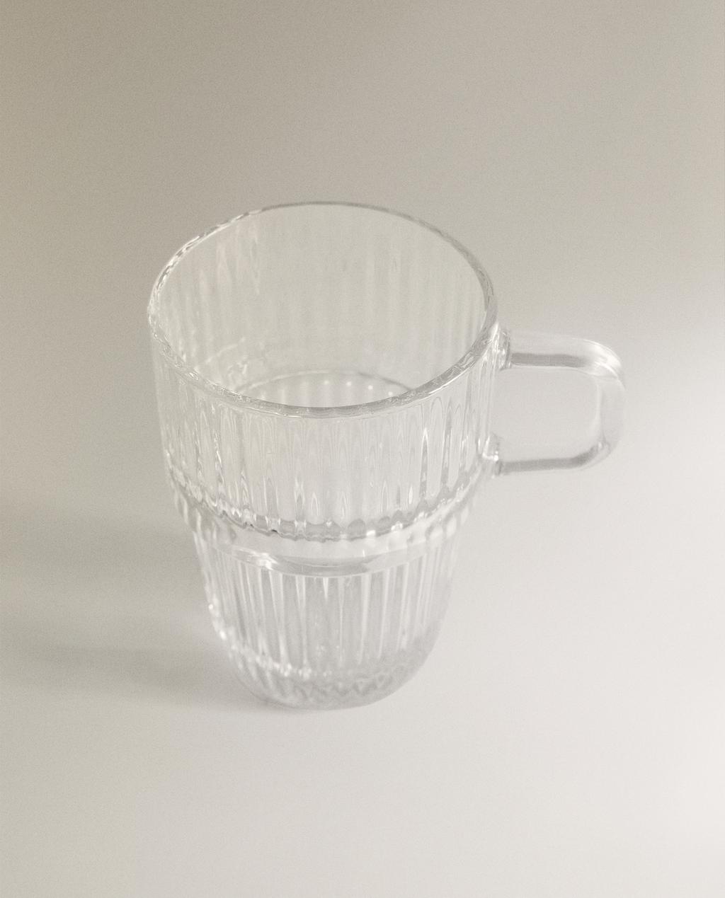 TASSE VERRE RELIEF