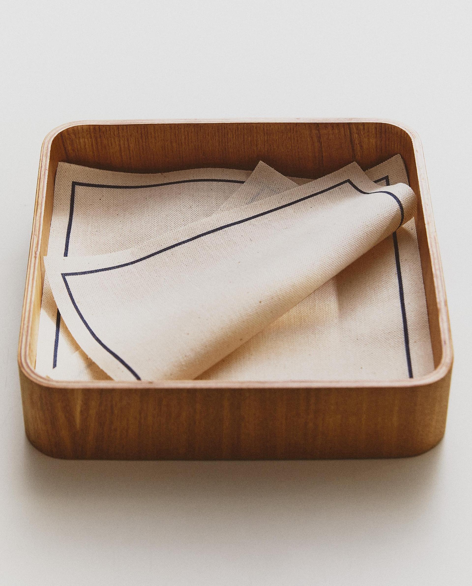 WOODEN NAPKIN HOLDER WOODEN NAPKIN HOLDER