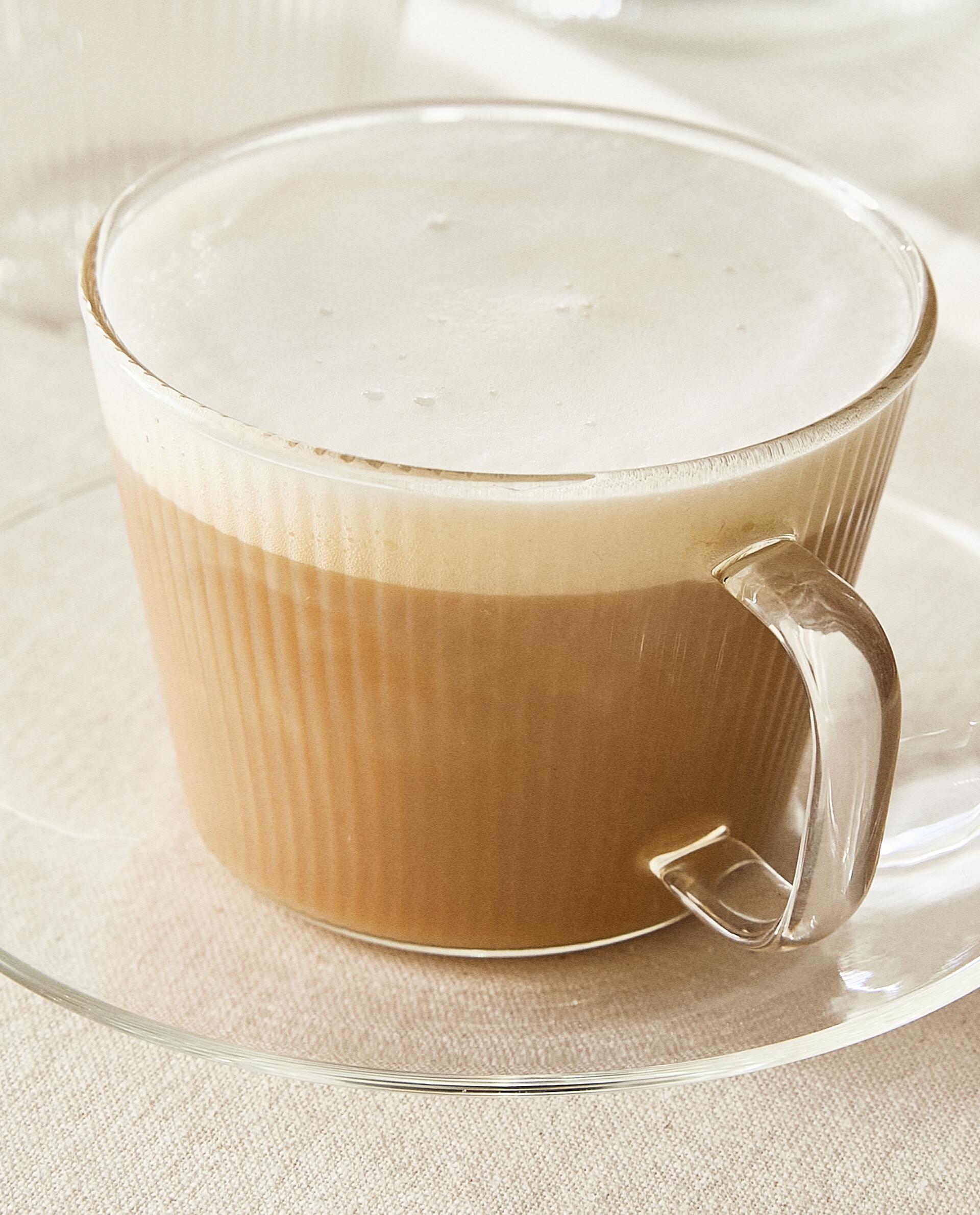 BOROSILICATE GLASS TEACUP AND SAUCER product thumbnail 14