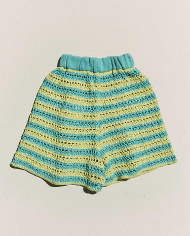 BERMUDA ENFANT PLAGE CROCHET